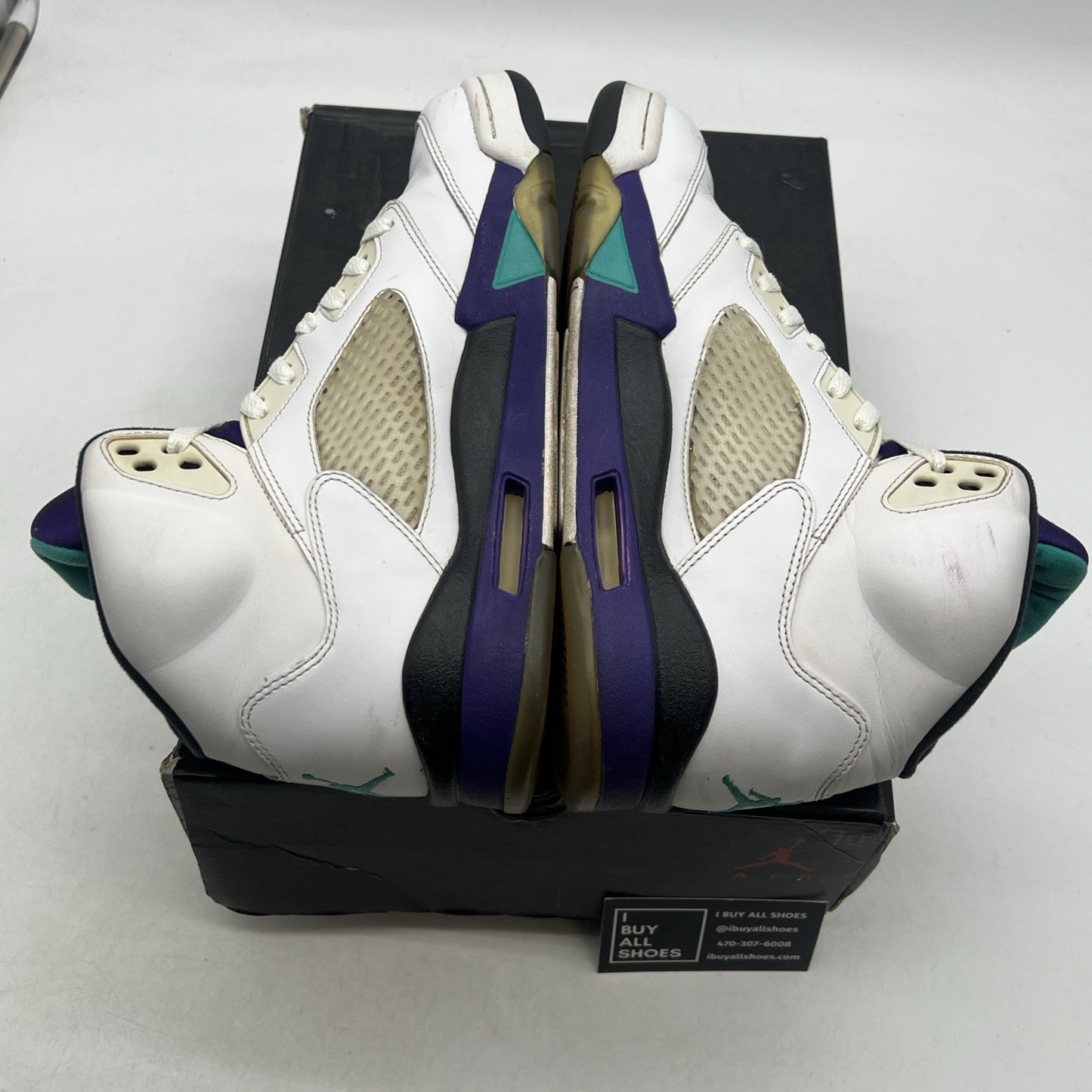 Size 9 - Air Jordan 5 Retro Grape 2013 (136027-108)