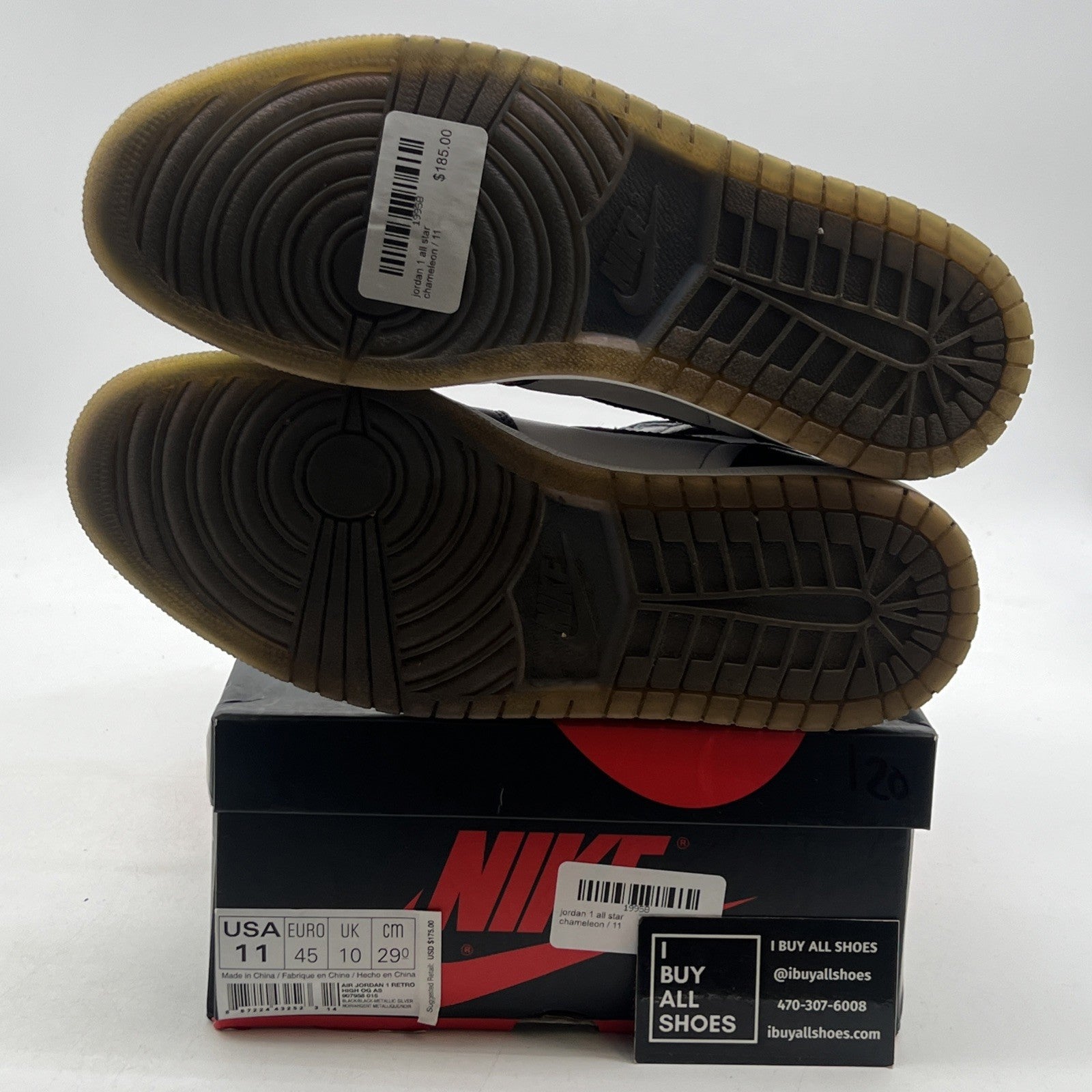 Size 11 - Air Jordan 1 Retro OG High All Star - Chameleon (907958-015)
