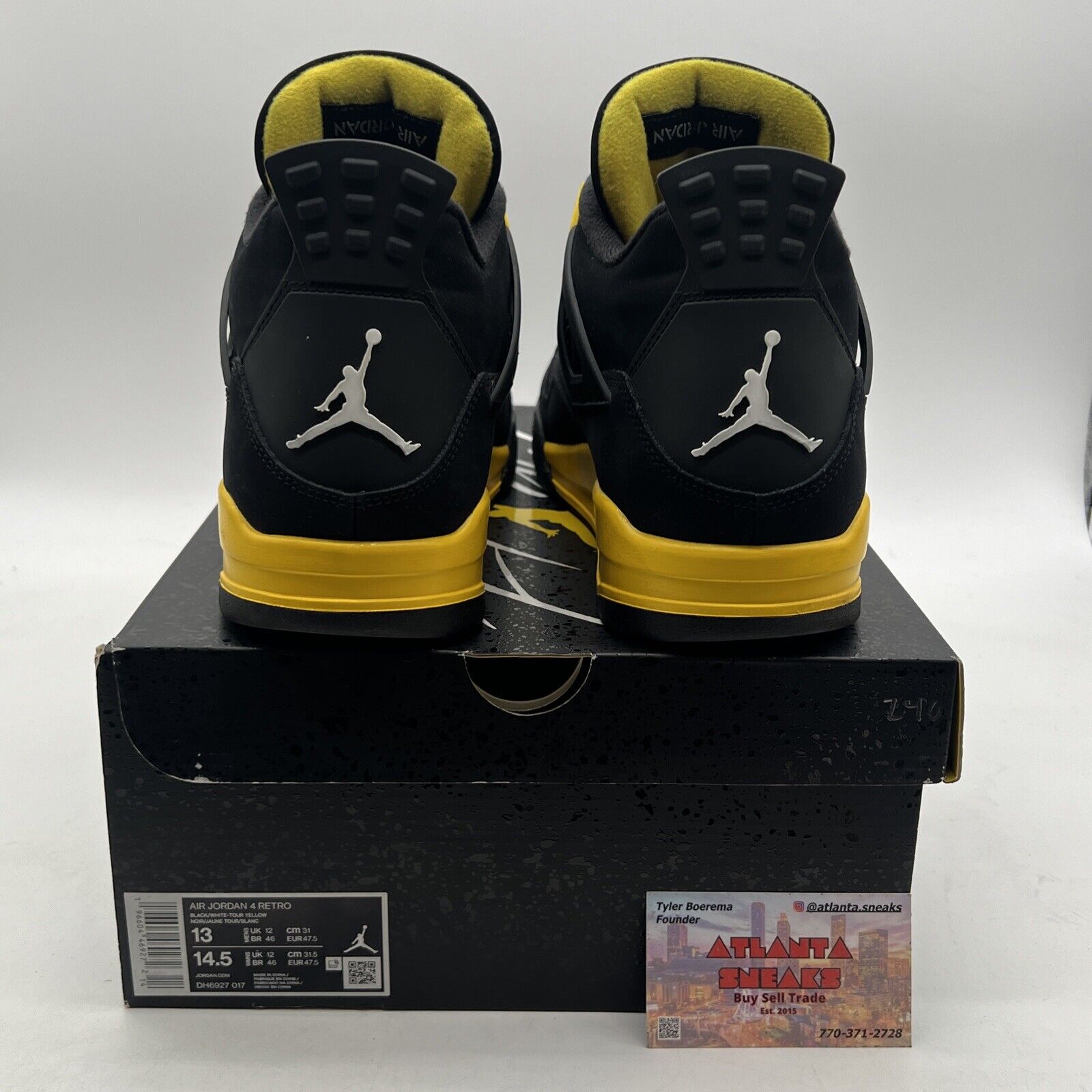 Size 13 - Air Jordan 4 Retro Mid Thunder (DH6927-017)