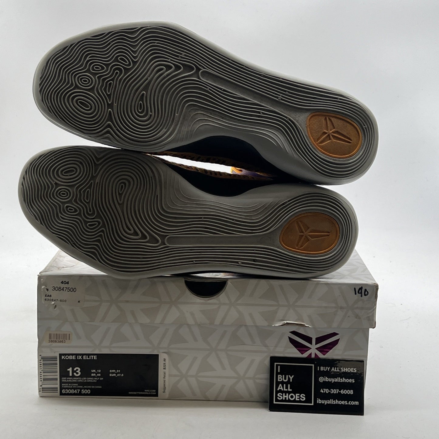 Size 13 - Nike Kobe 9 Elite Team Showtime (630847-500)