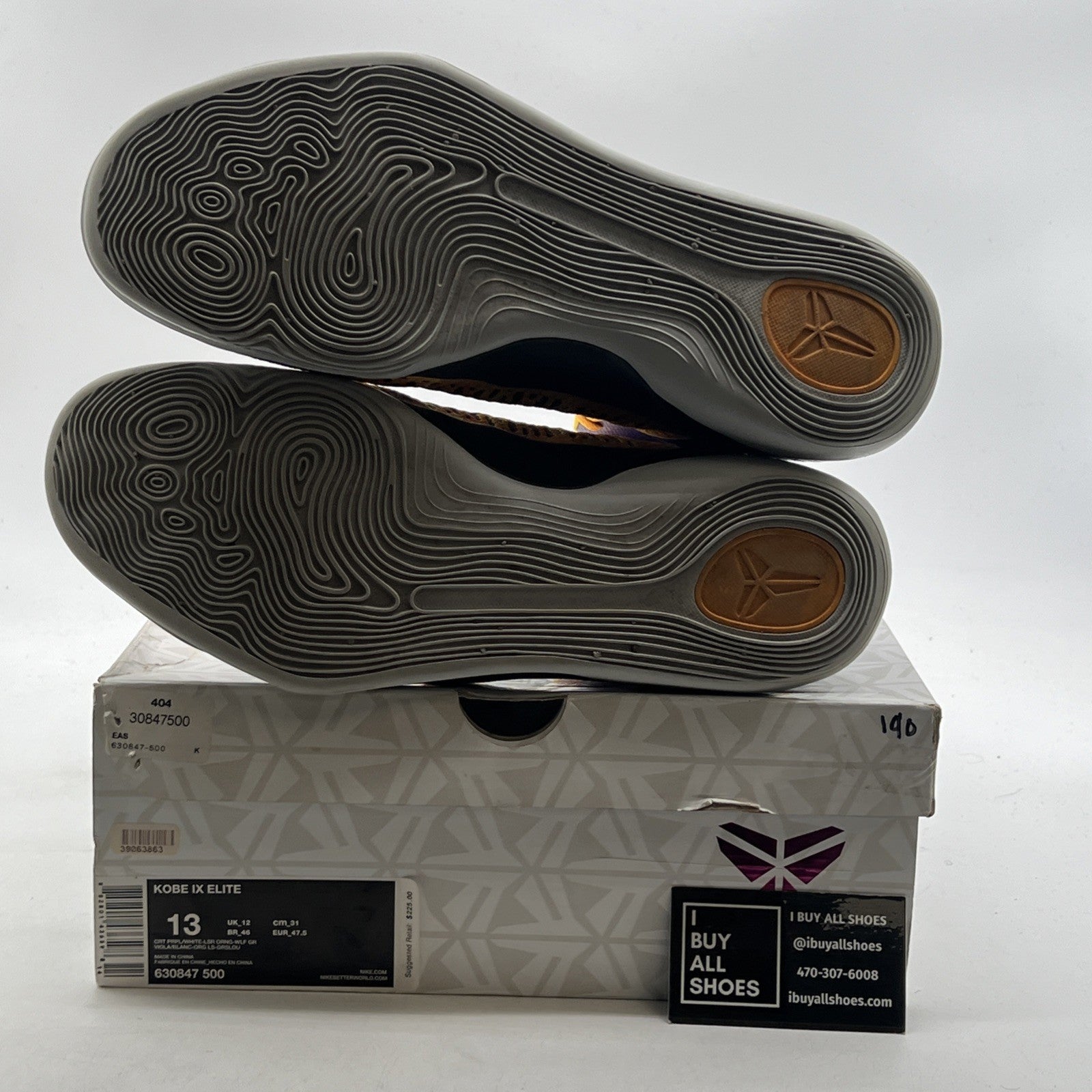 Size 13 - Nike Kobe 9 Elite Team Showtime (630847-500)