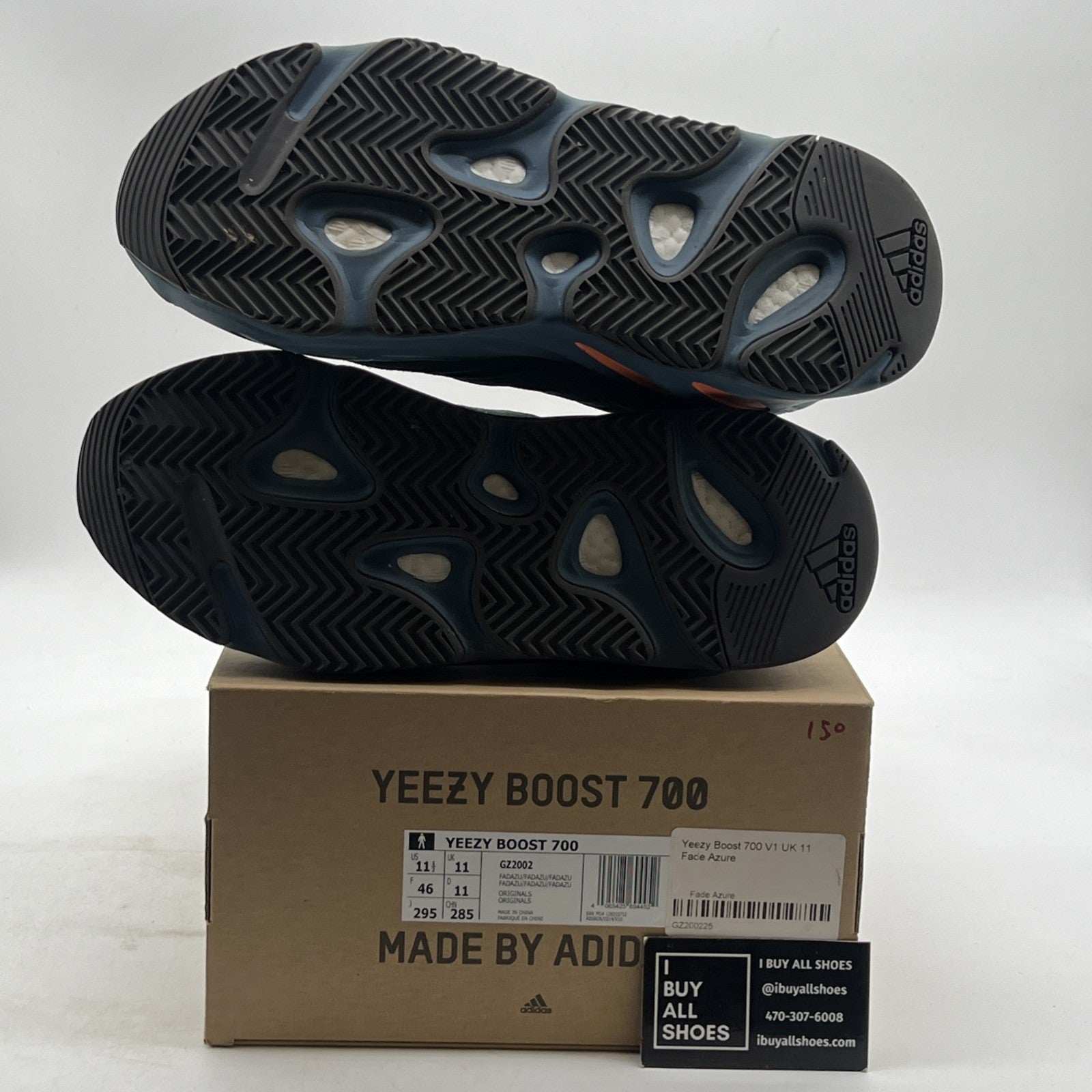 Size 11.5 - adidas Yeezy Boost 700 Faded Azure (GZ2002)