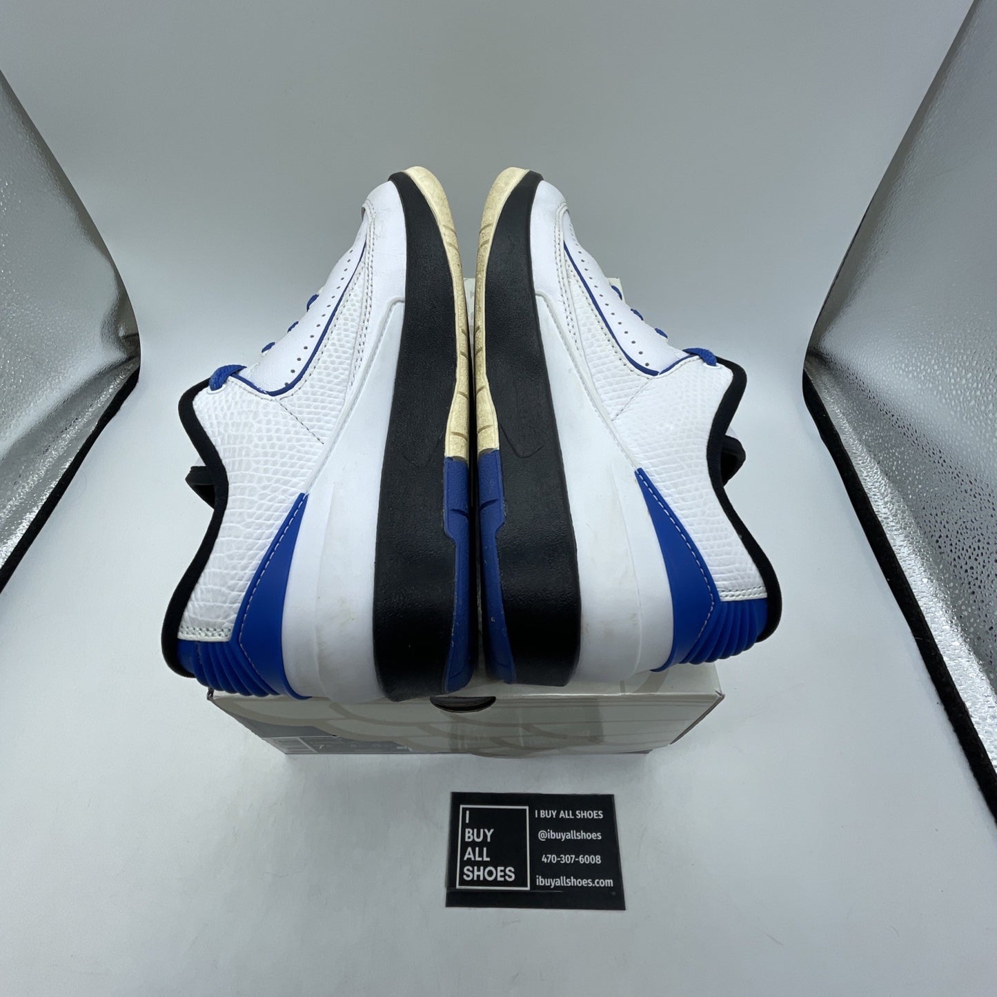 Size 7.5W - Air Jordan 2 Retro Low Varsity Royal (DX4401-104)