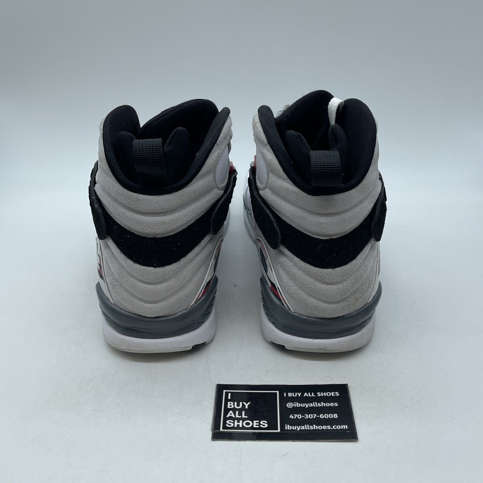 Size 11.5 - Air Jordan 8 Retro White 2013 (305381-103)