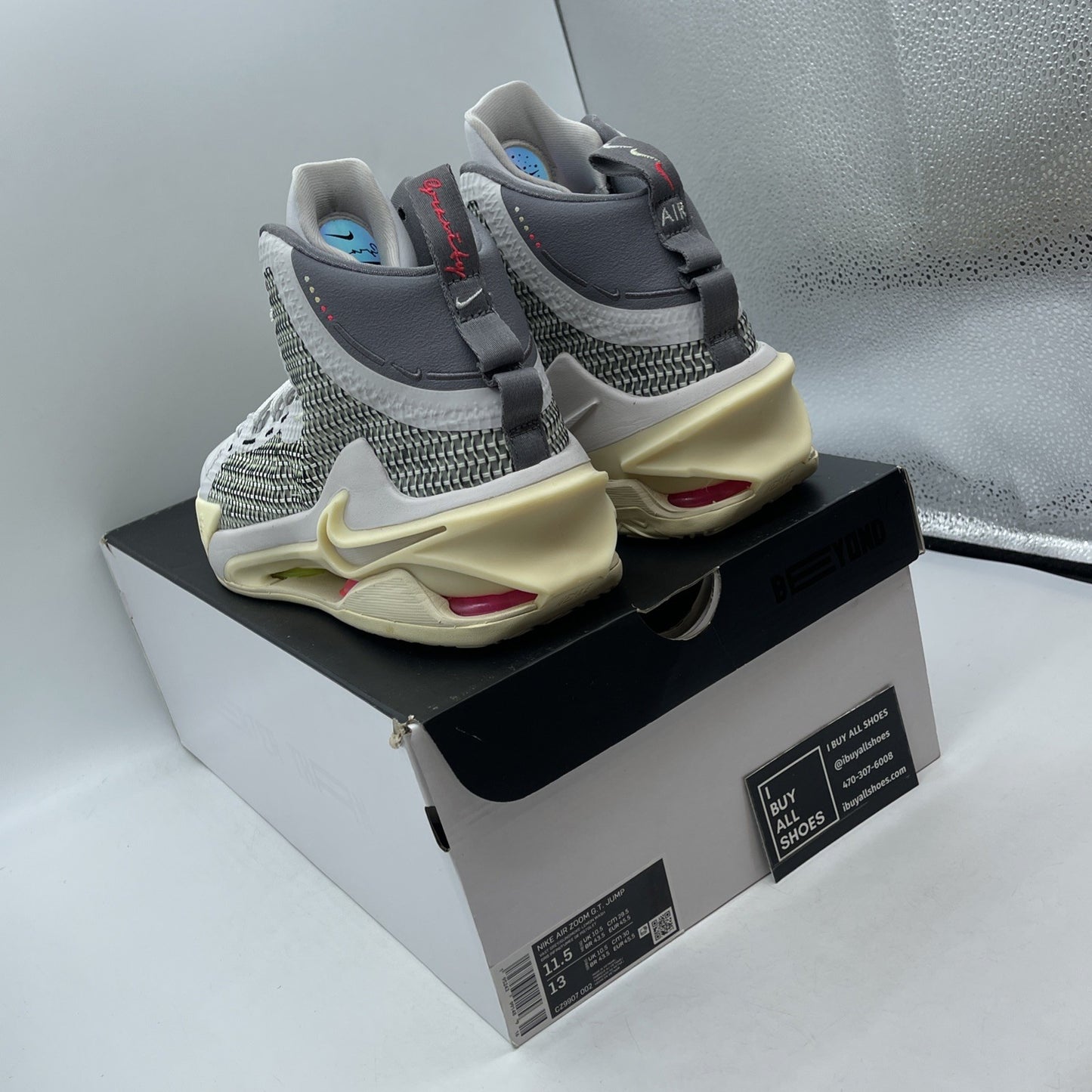 Size 11.5 - Nike Air Zoom GT Jump Vast Grey (CZ9907-002)