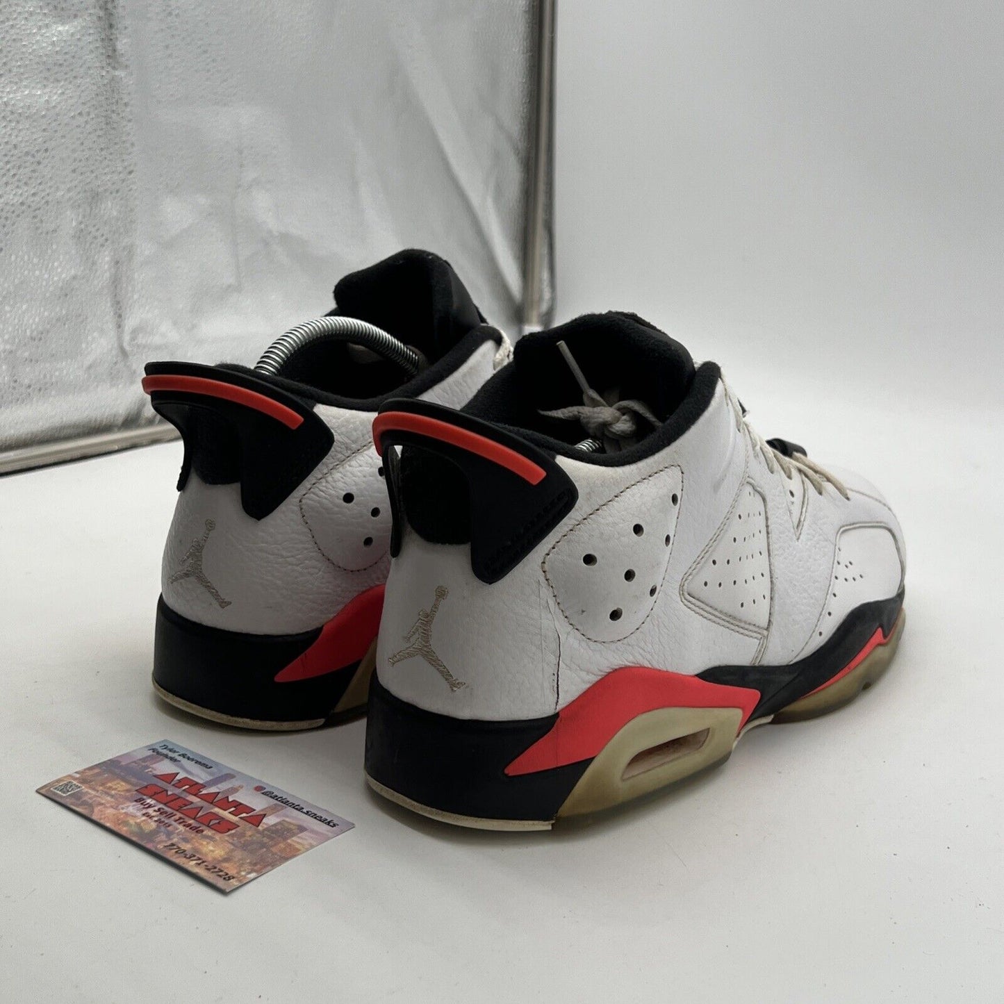 Size 12 - Air Jordan 6 Low White Infrared (304401-123)