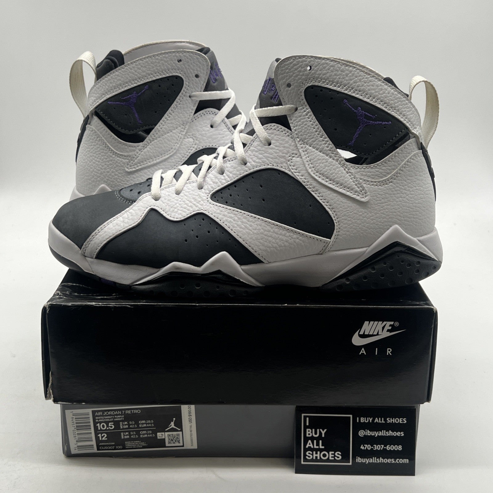 Size 10.5 - Air Jordan 7 Retro 2021 Flint (CU9307-100)