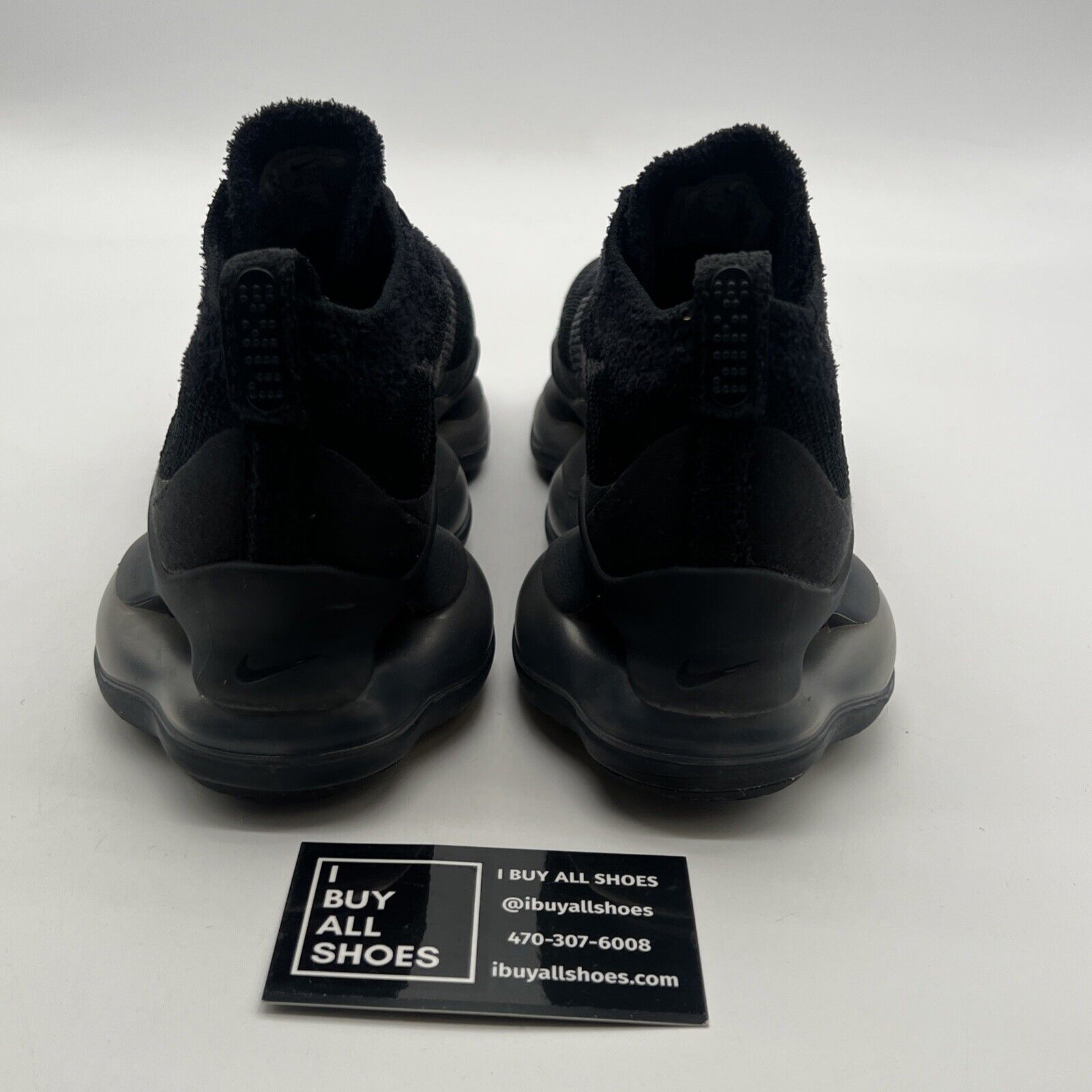 Size 8 - Nike Air Max Scorpion Flyknit Triple Black (DJ4701-003)