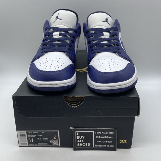 Size 11 - Air Jordan 1 Low Sky J Purple (553558-515)