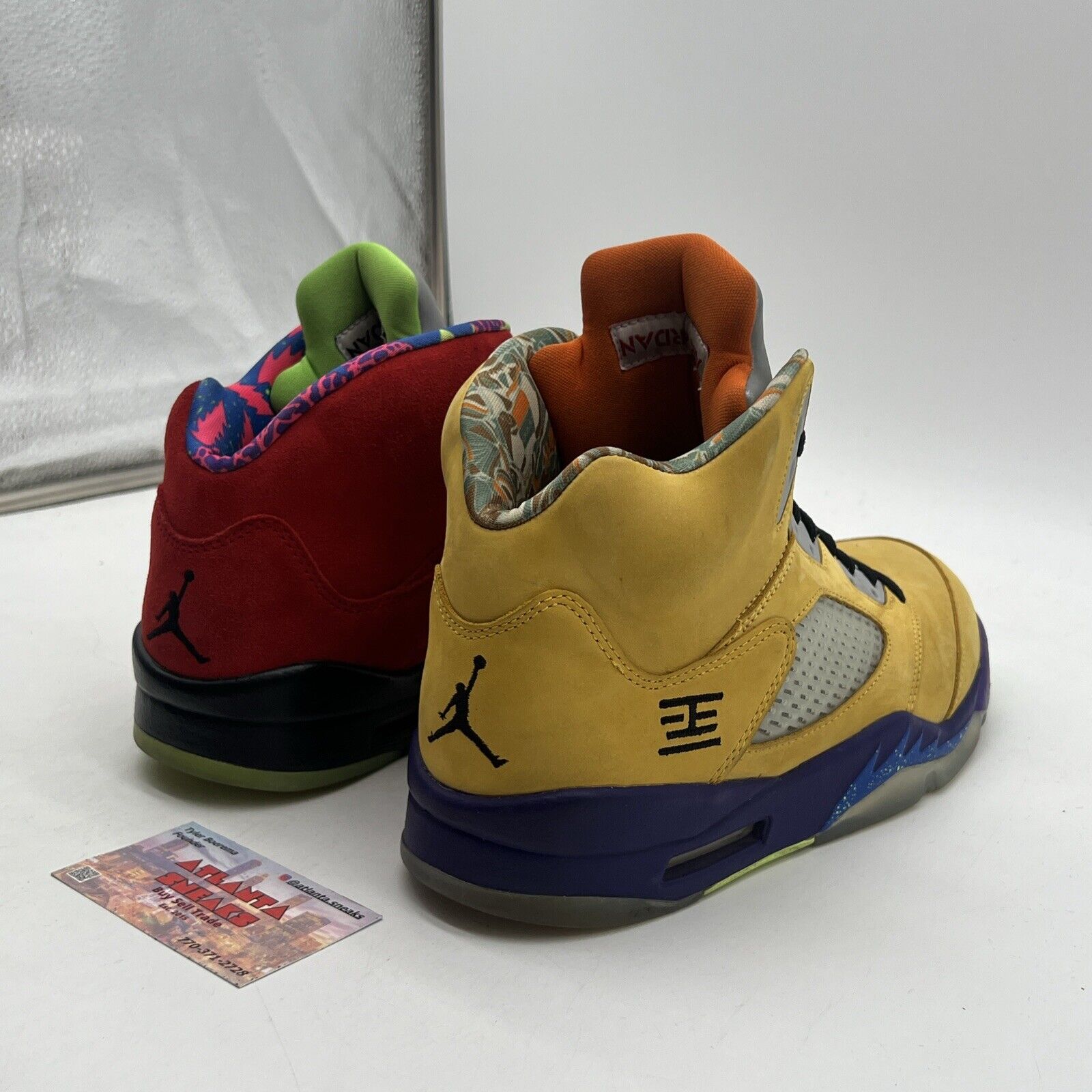 Size 10 - Jordan 5 Retro SE Solar Orange Yellow Red Purple Black (CZ5725-700)