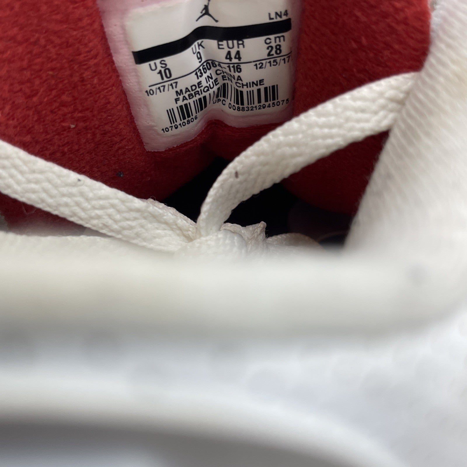 Size 10 - Jordan 3 Retro Hall of Fame 2018 Grey White Leather (136064-116)
