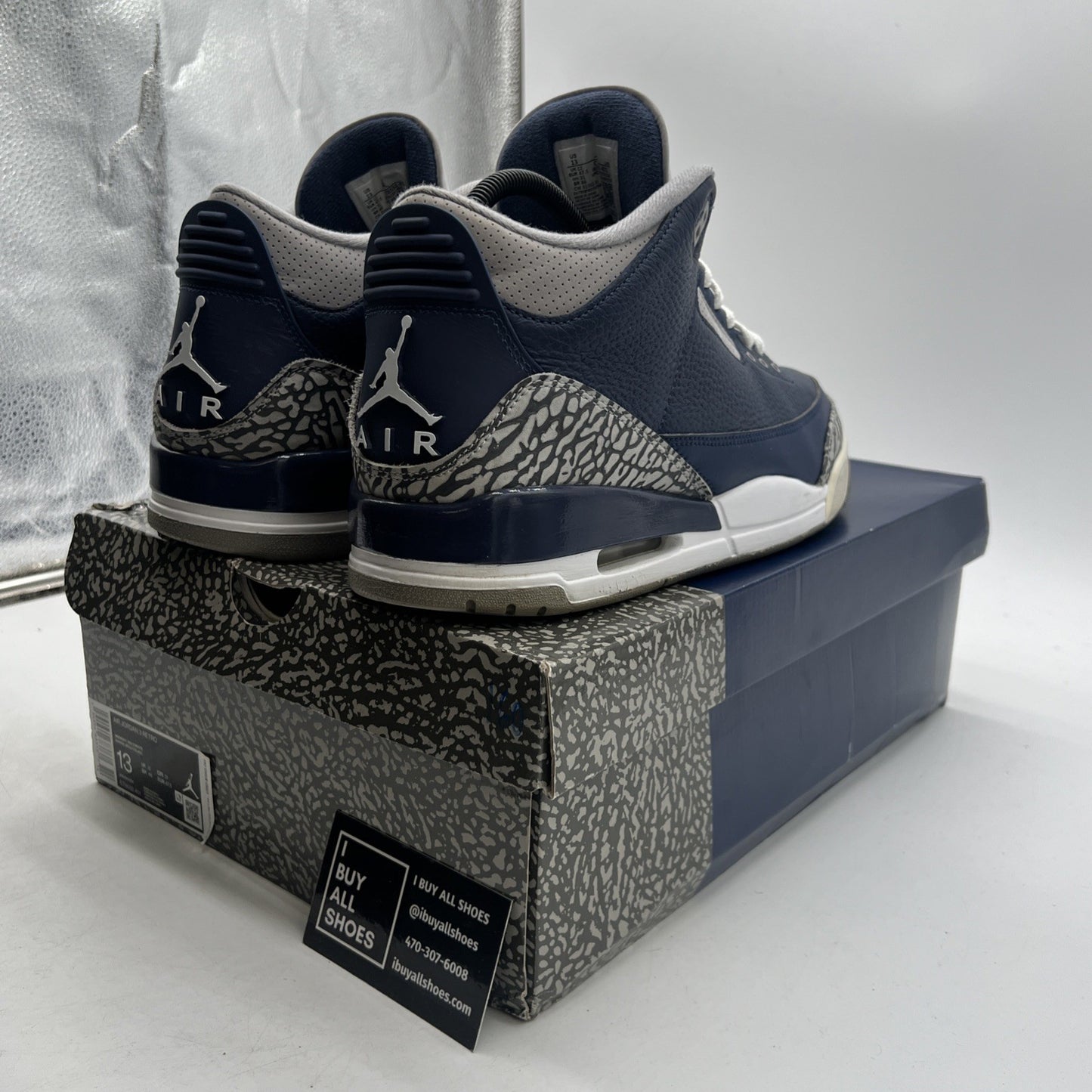 Size 13 - Air Jordan 3 Retro Blue (CT8532-401)
