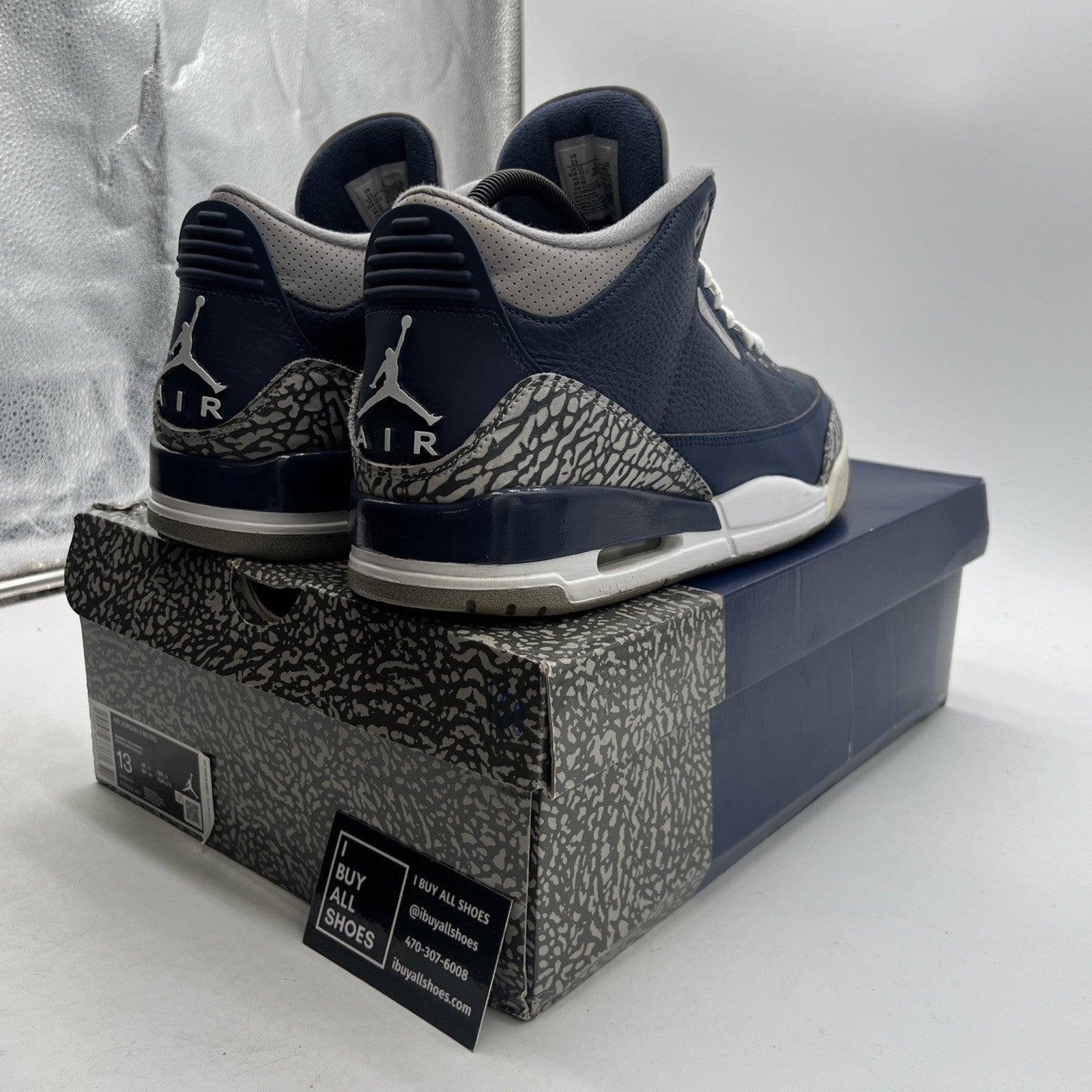 Size 13 - Air Jordan 3 Retro Blue (CT8532-401)