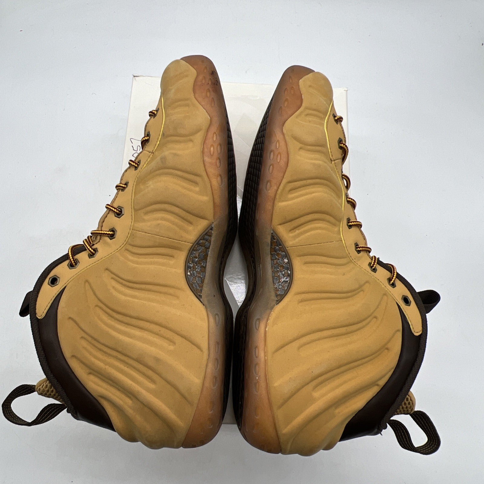 Size 13 - Nike Air Foamposite One Premium Wheat Haystack Sneakers (575420-700)