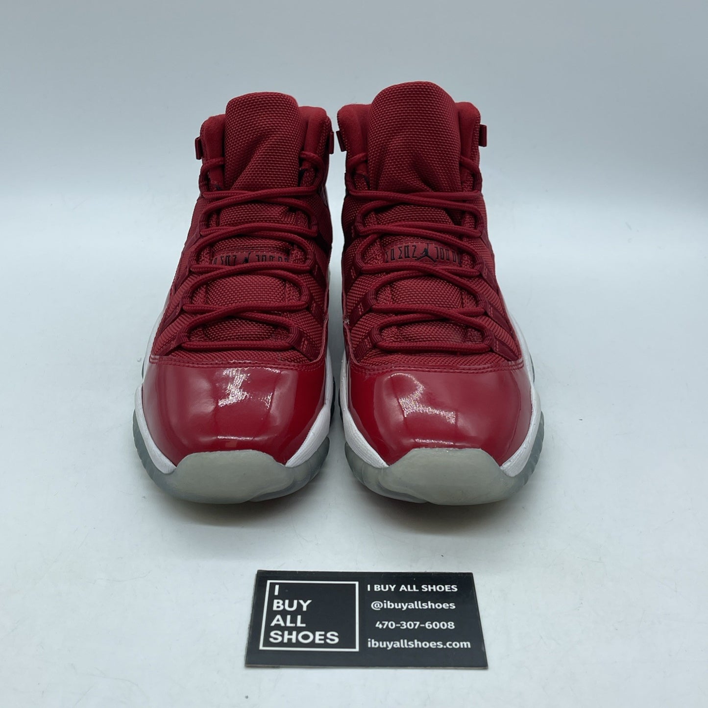 Size 6Y(GS) - Jordan 11 Retro High Win Like '96 Red Suede Leather (378038-623)
