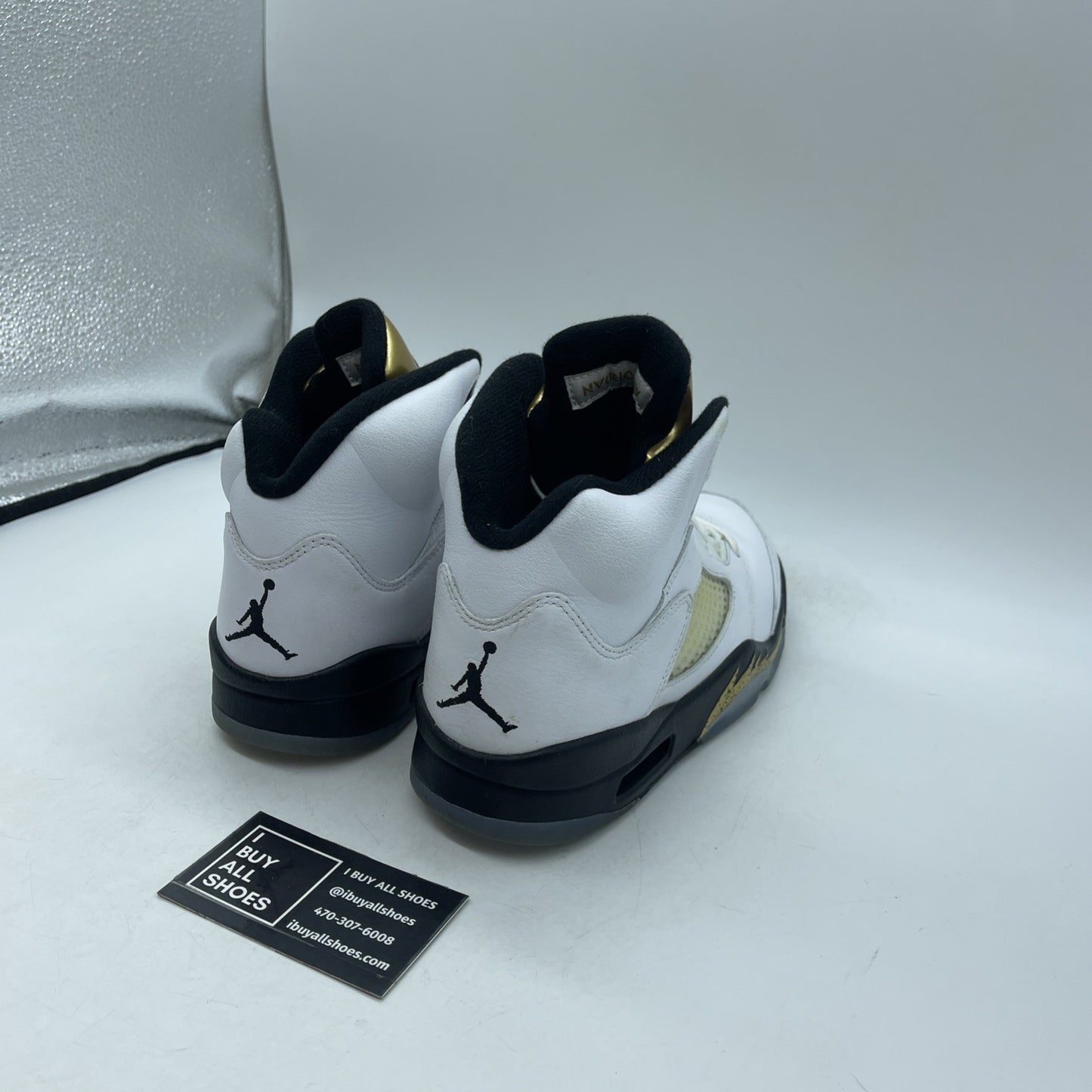 Size 7.5 - Air Jordan 5 Retro Olympic (136027-133)