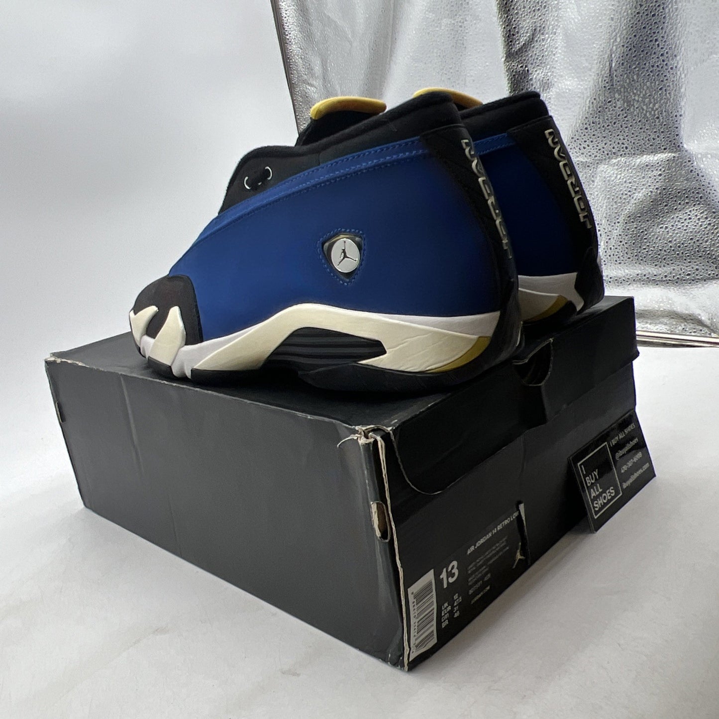 Size 13 - Air Jordan 14 Retro 2015 Low Laney (807511-405)