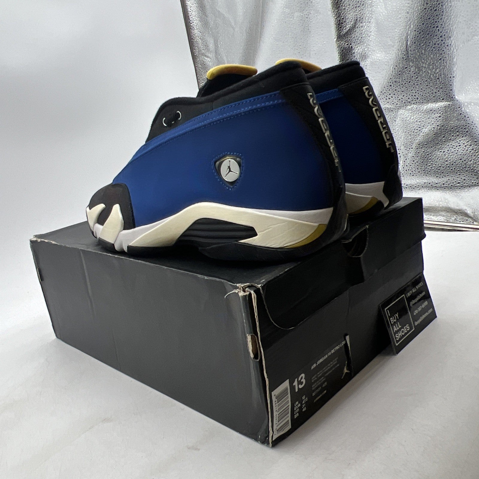 Size 13 - Air Jordan 14 Retro 2015 Low Laney (807511-405)