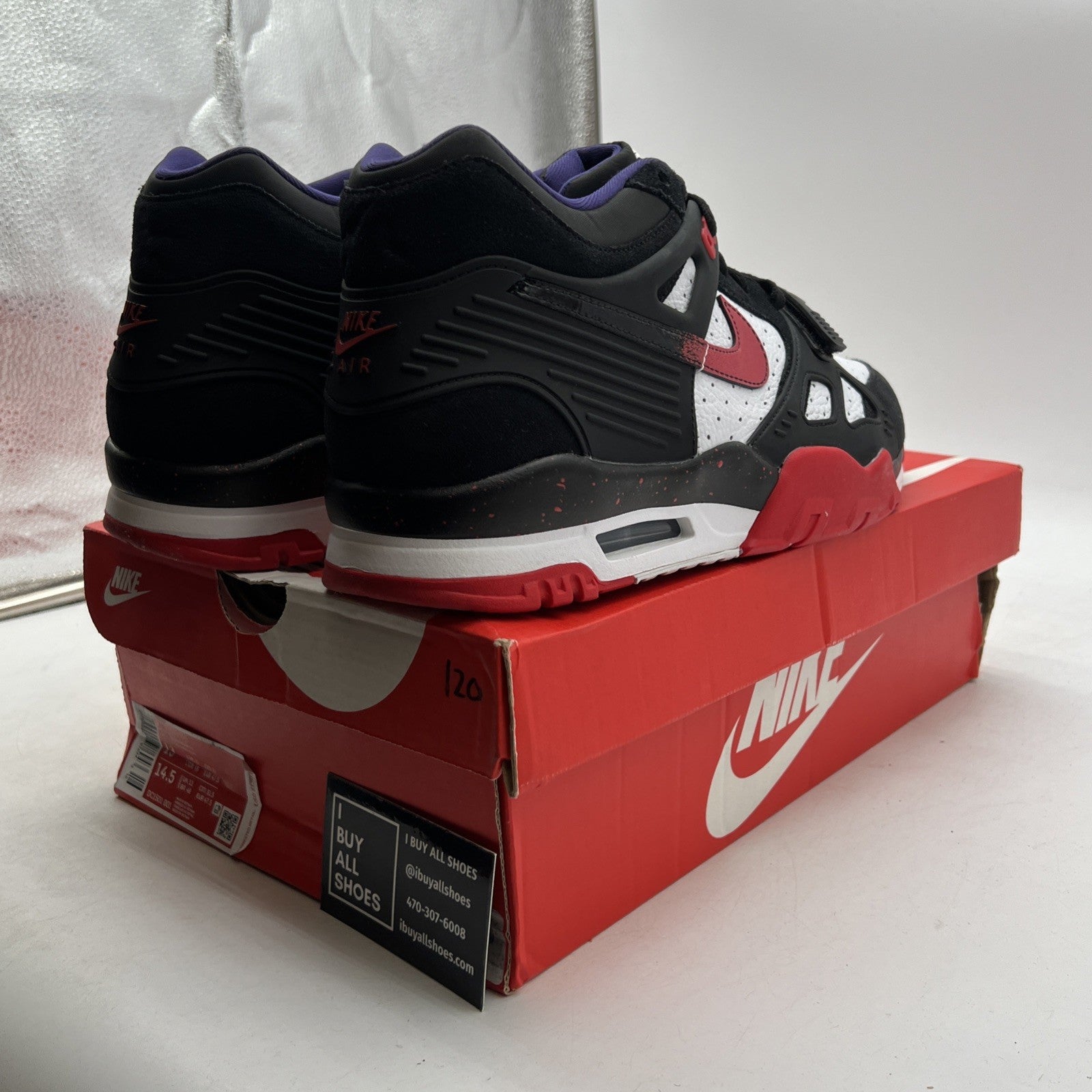 Size 13 - Nike Air Max Trainer 3 Dracula (DC1501-001)