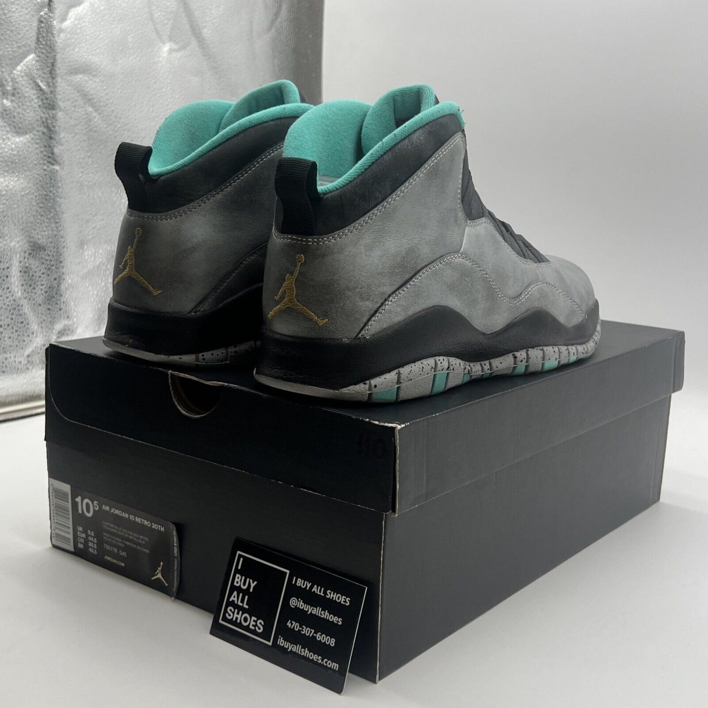 Size 10.5 - Air Jordan 10 Retro Lady Liberty (706178-045)