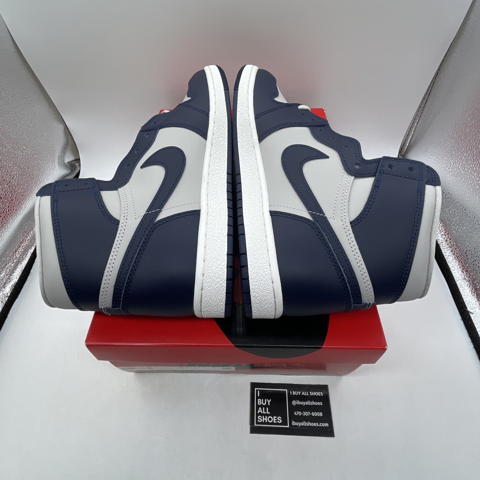 Size 10.5 - Air Jordan 1 Retro '85 High Georgetown (BQ4422-400)