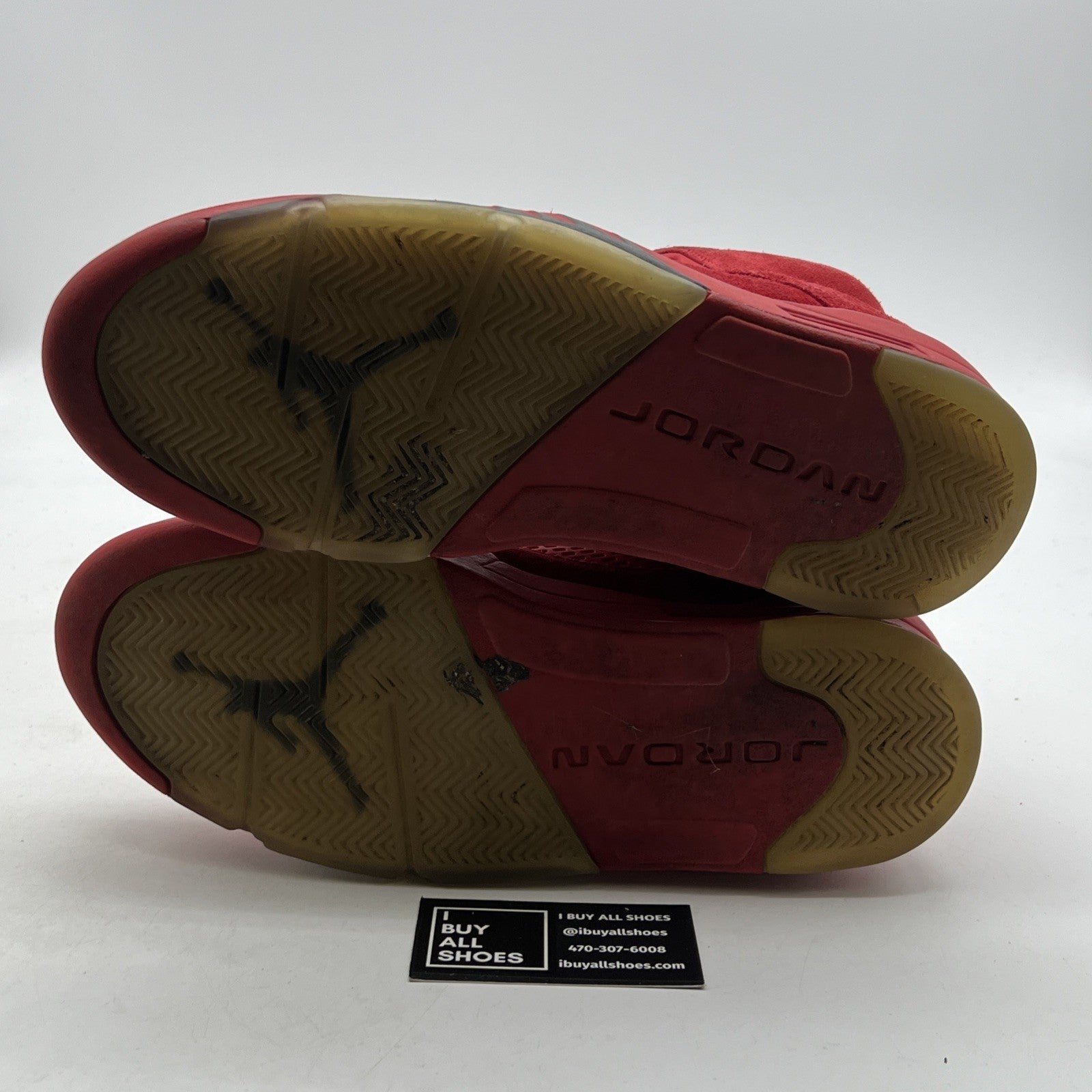Size 11 - Air Jordan 5 Retro Red Suede (136027-602)