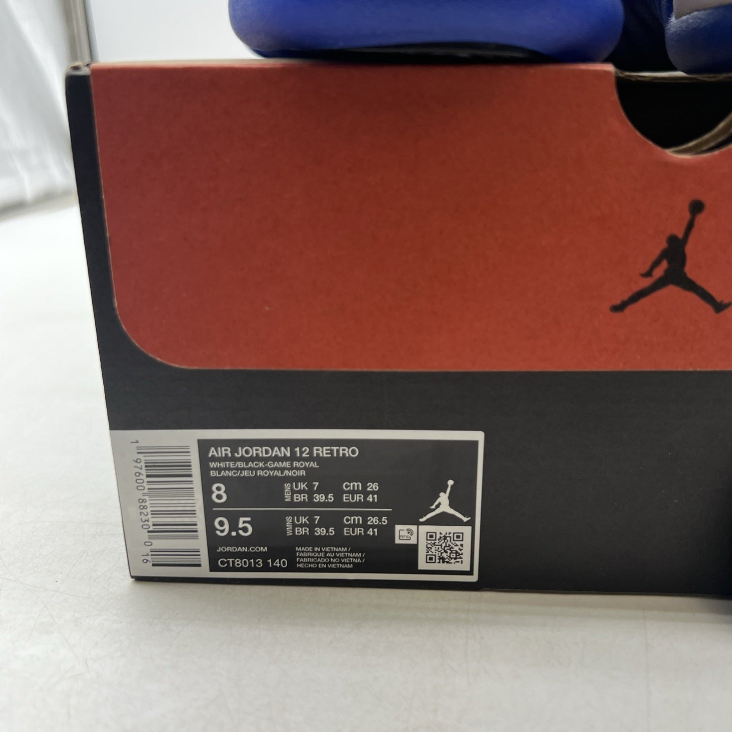 Size 8 - Air Jordan 12 Retro Blueberry (CT8013-140)