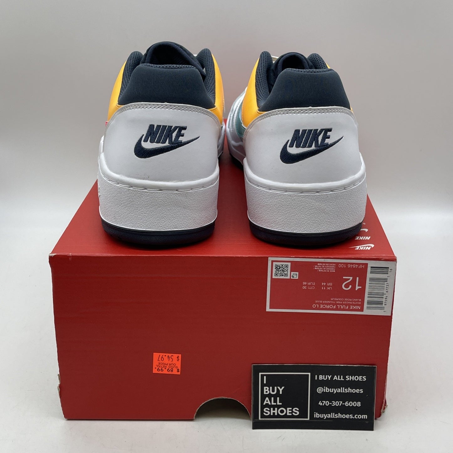 Size 12 - Nike Full Force Low 90's Neon Pack (HF4846-100)