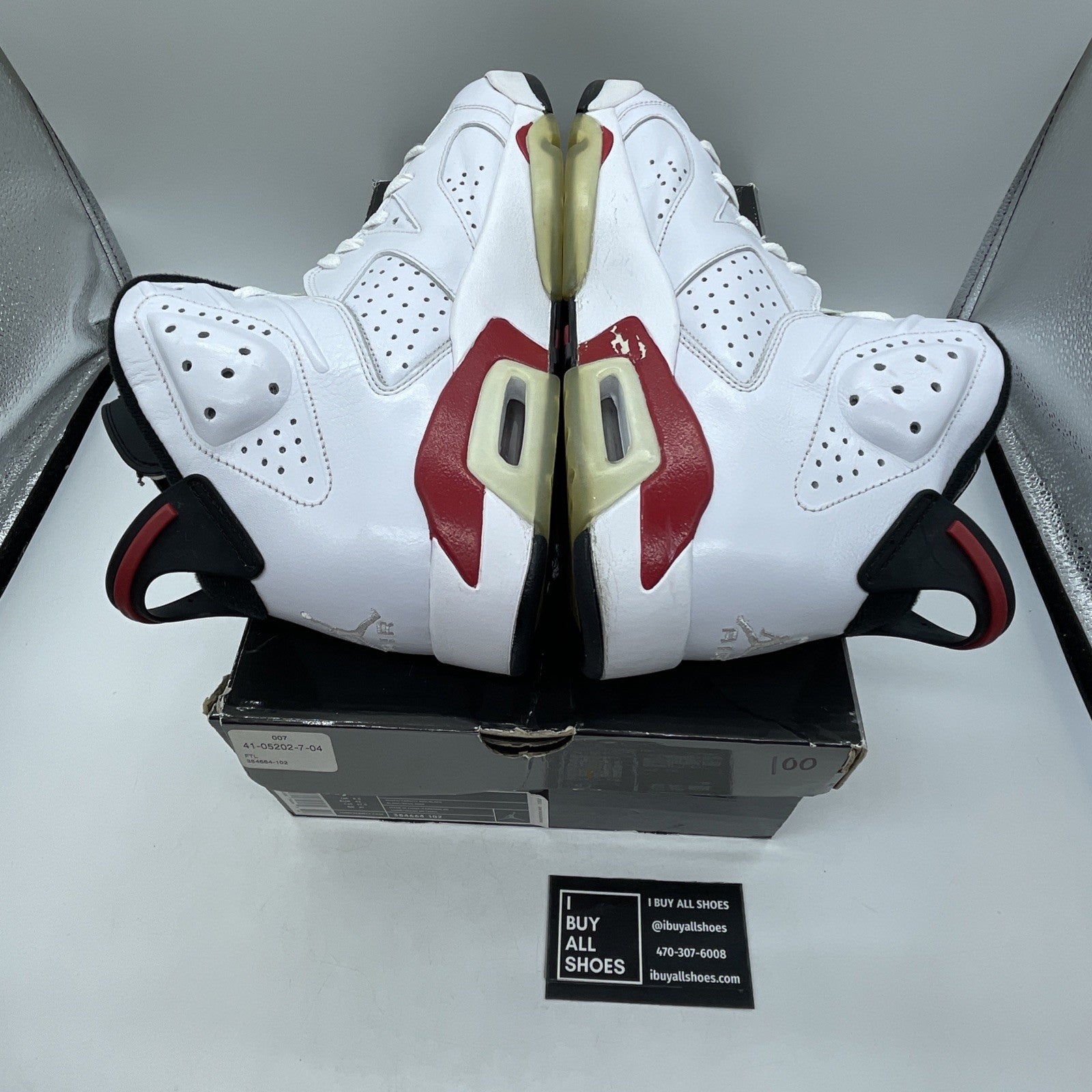 Size 9.5 - Air Jordan 6 Retro Bulls (384664-102)