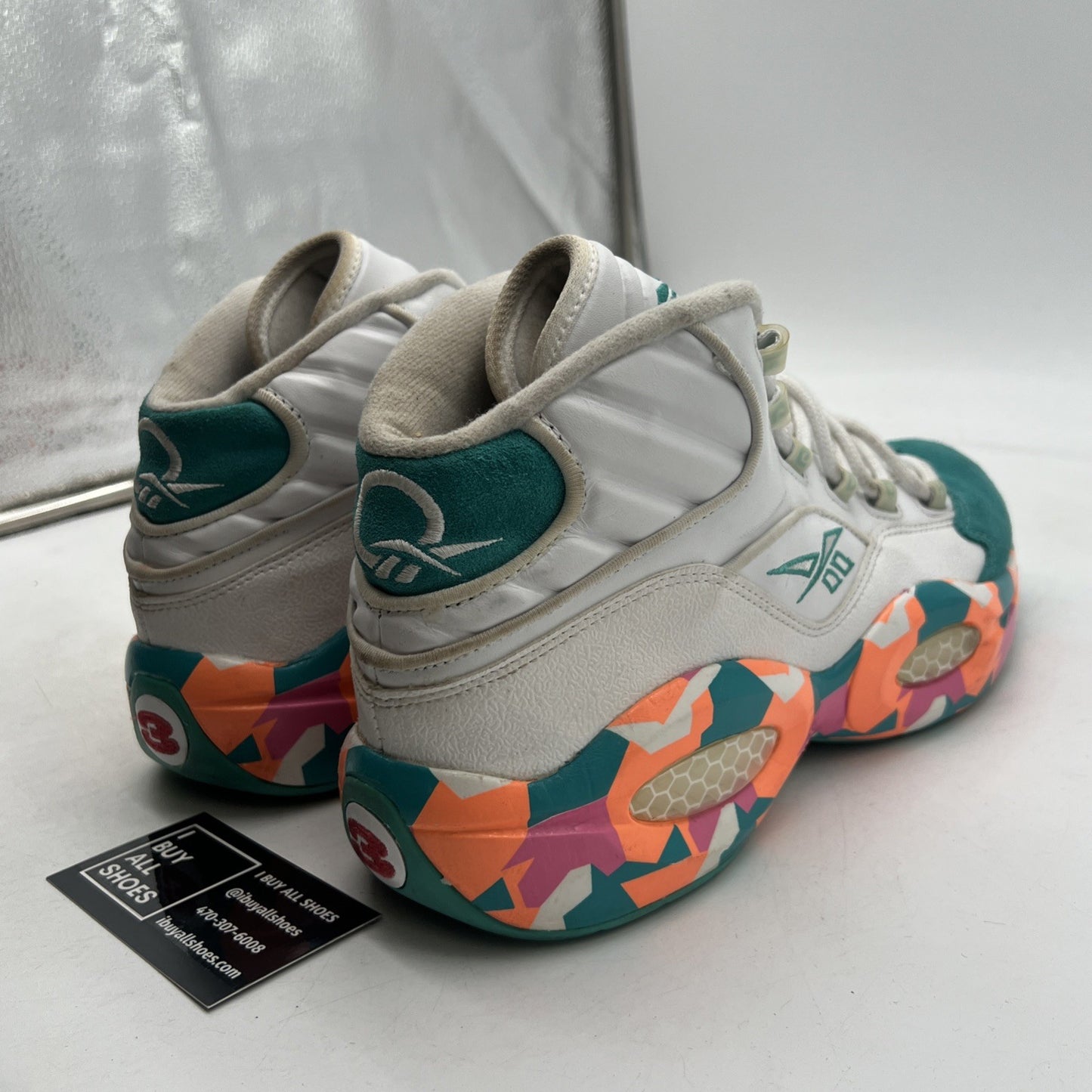 Size 11 - Reebok Question Mid White Noise (M44034)