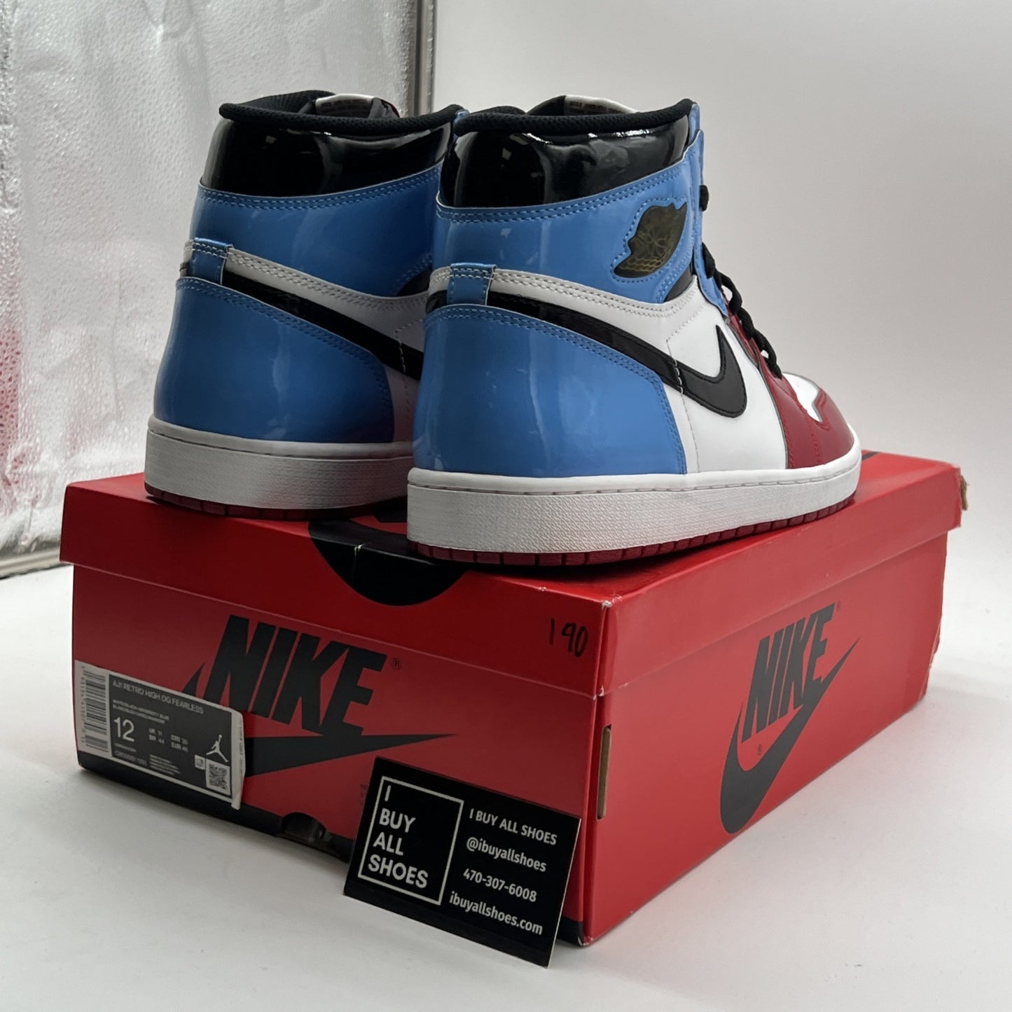 Size 12 - Air Jordan 1 Retro OG High Fearless (CK5666-100)