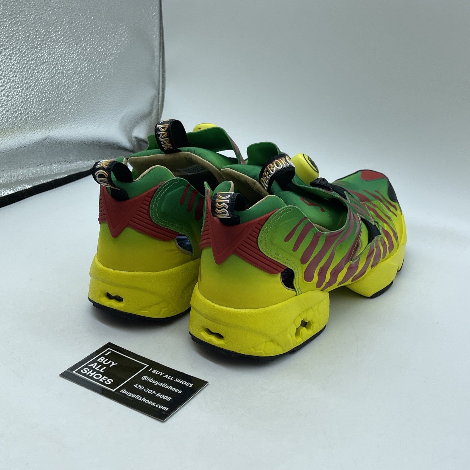 Size 9 - Reebok Jurassic Park x InstaPump Fury OG Tour Vehicles (GW0212)