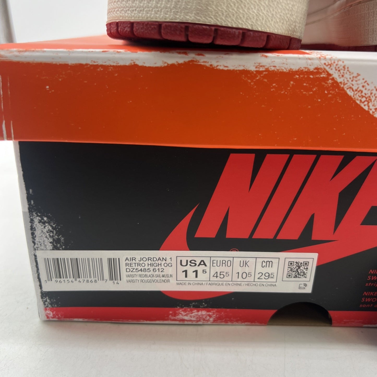 Size 11.5 - Air Jordan 1 Retro High OG Chicago Reimagined Lost & Found 2022