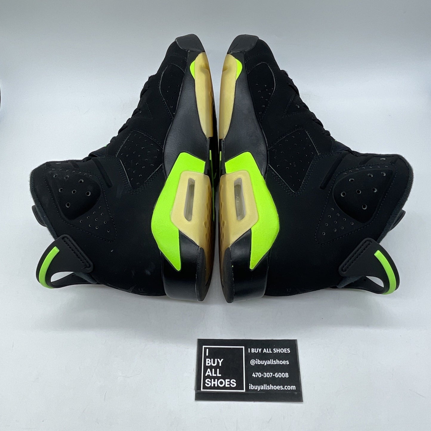 Size 11 - Jordan 6 Retro Electric Green Black Suede (CT8529-003)