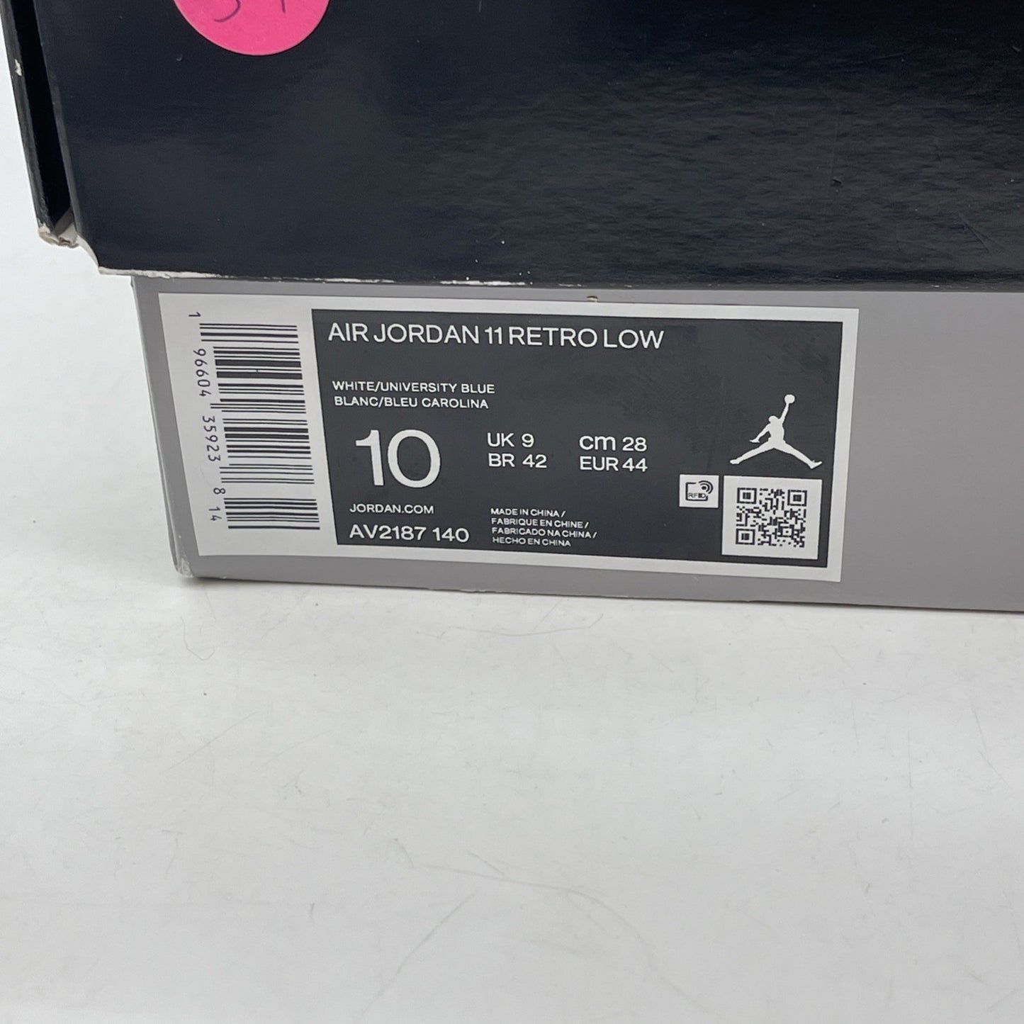 Size 10 - Air Jordan 11 Retro Low Cement Grey White Leather (AV2187-140)