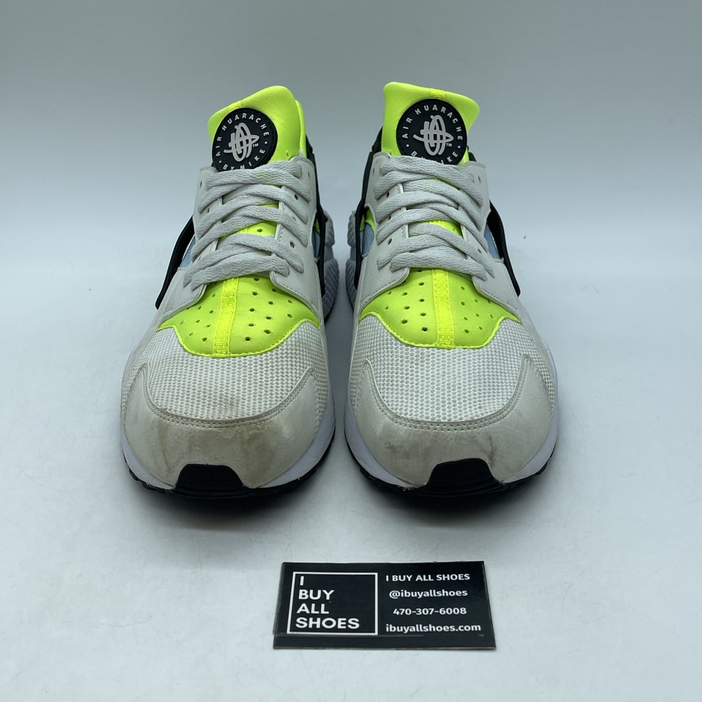 Size 13 - Nike Air Huarache Off White (318429-107)