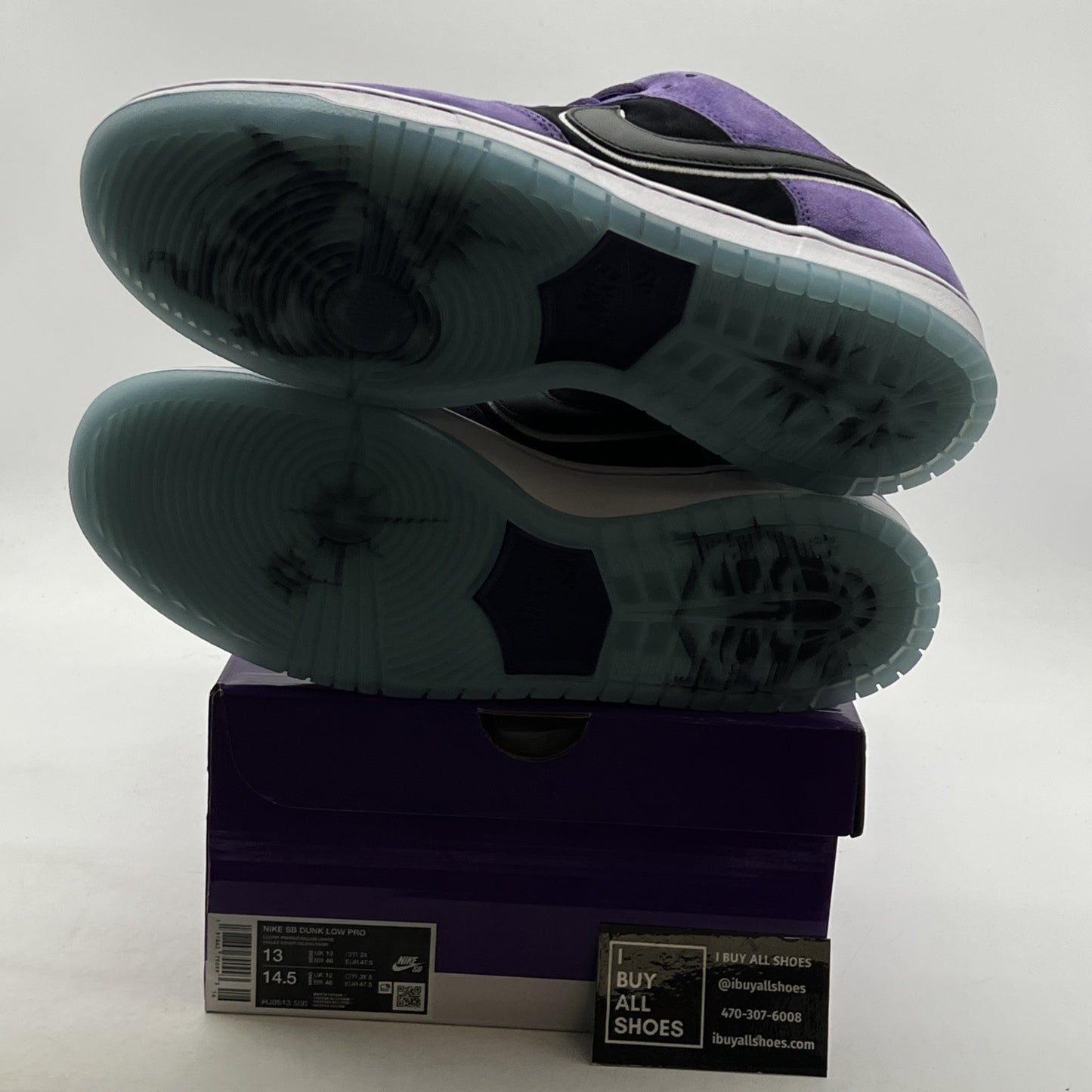 Size 13 - Nike Hayley Wilson x Dunk SB Low Court Purple (HJ0513-500)
