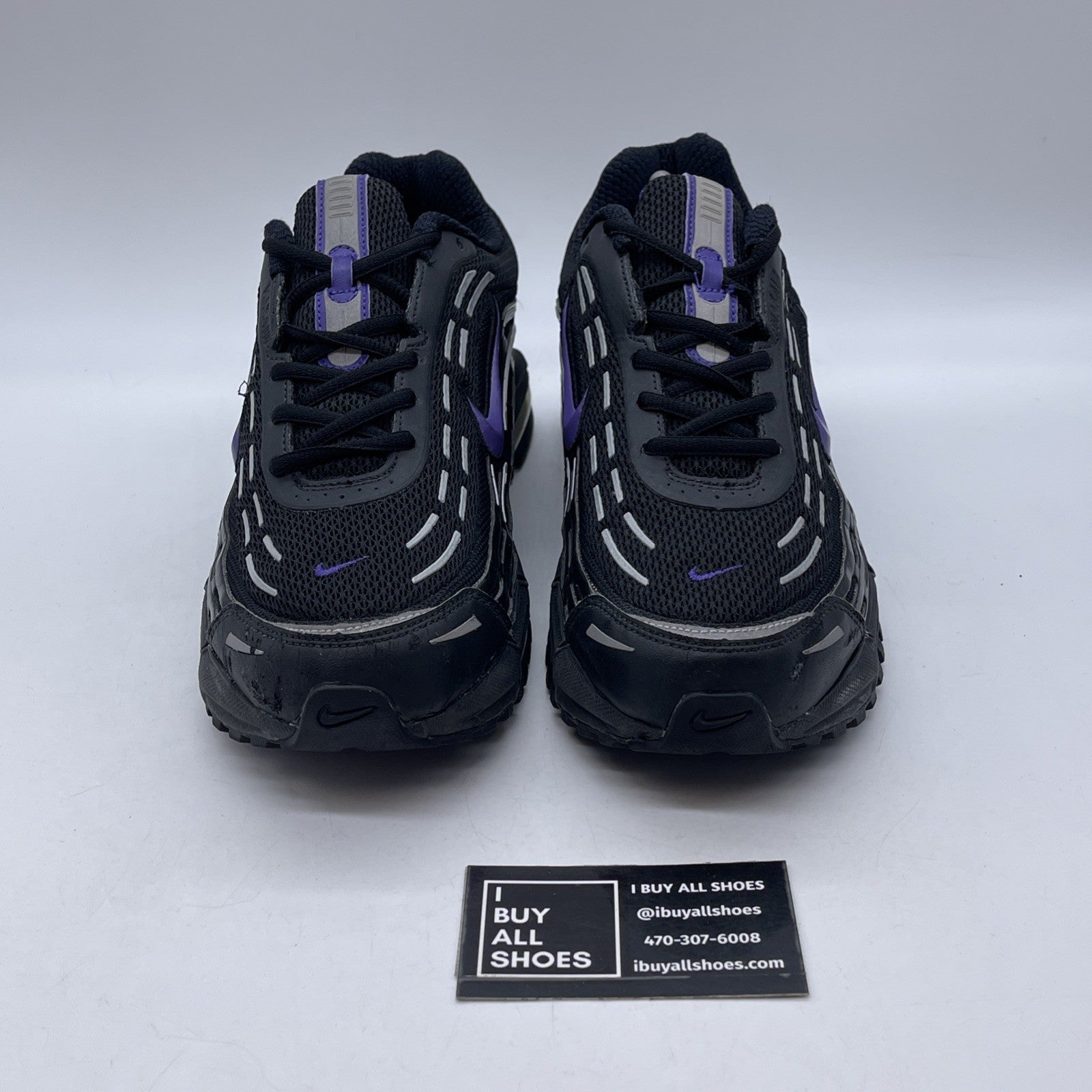 Size 10 - Nike Air Max TL 2.5 Black Varsity Purple (318815-051)