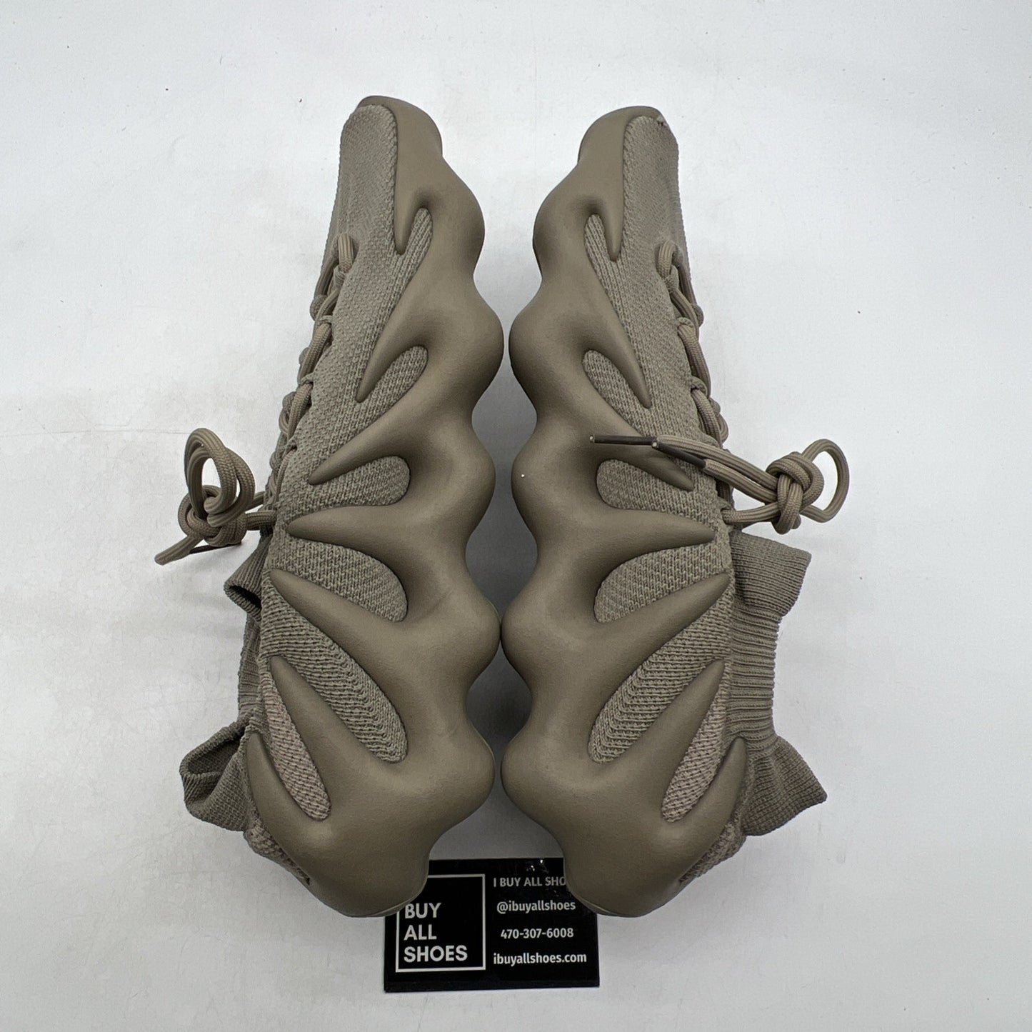 Size 12.5 - Adidas Yeezy 450 Stone Flax Brown Suede Rubber (ID1623)