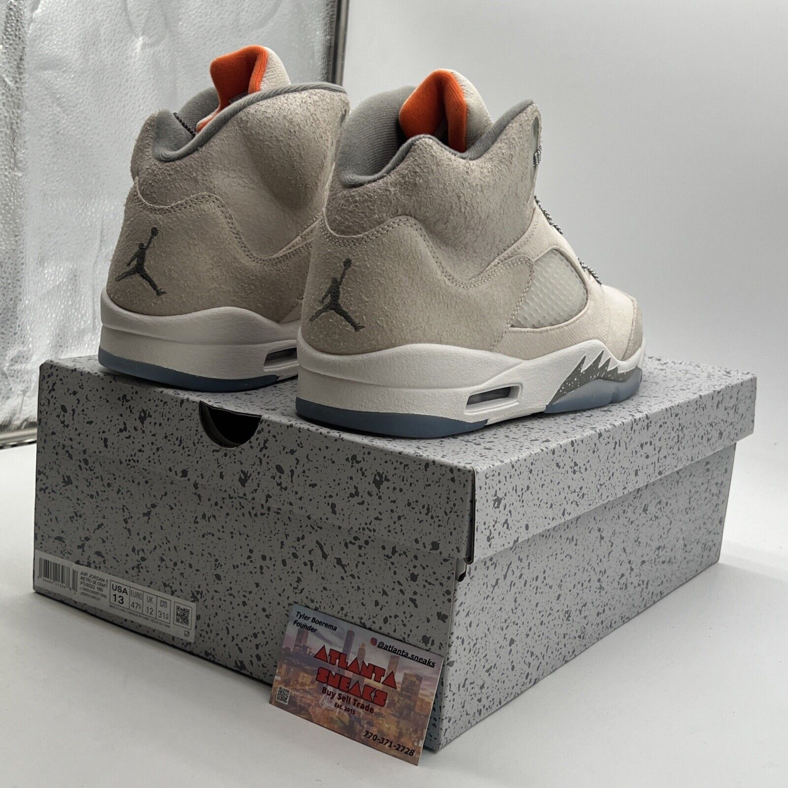 Size 13 - Air Jordan 5 Retro SE Craft Light Orewood Brown (FD9222-180)