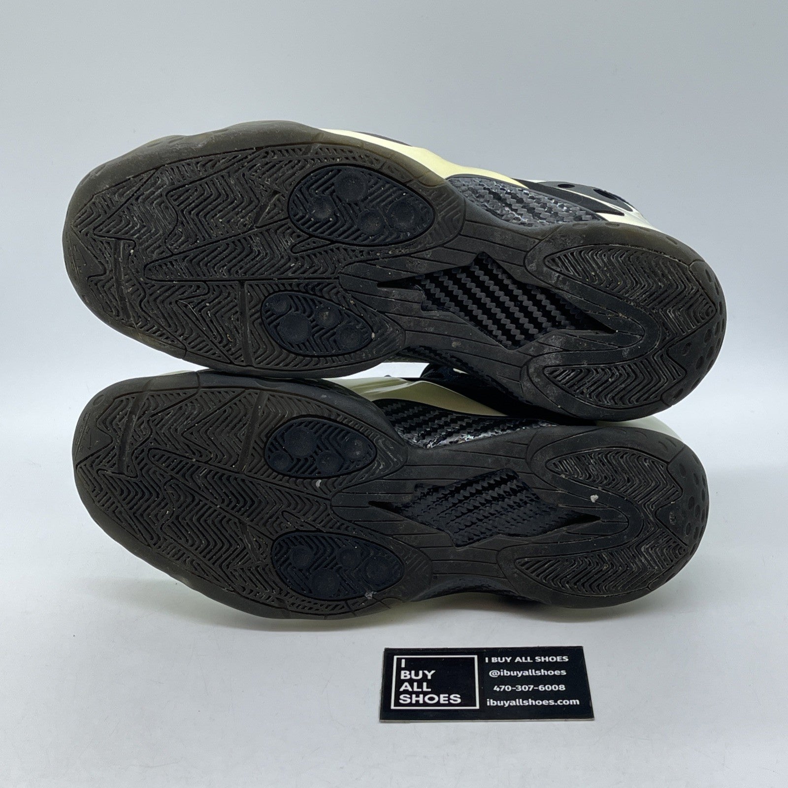 Size 9.5 - Nike Zoom Rookie Glow In The Dark Black White Suede (472688-101)