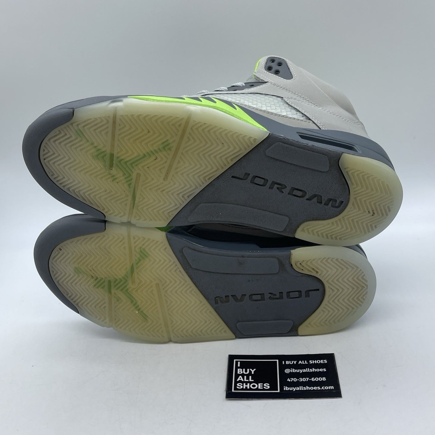 Size 10 - Jordan 5 Retro Green Bean Grey Leather (DM9014-003)