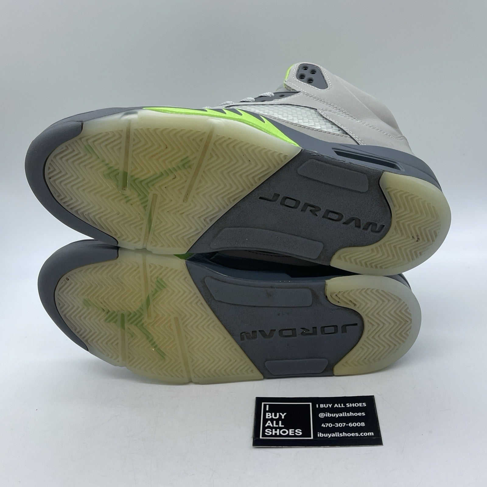 Size 10 - Jordan 5 Retro Green Bean Grey Leather (DM9014-003)