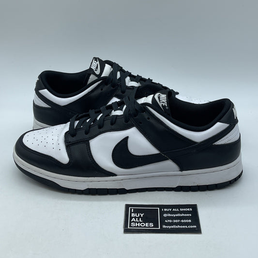 Size 12 - Nike Dunk Low Black White (DD1391-100)