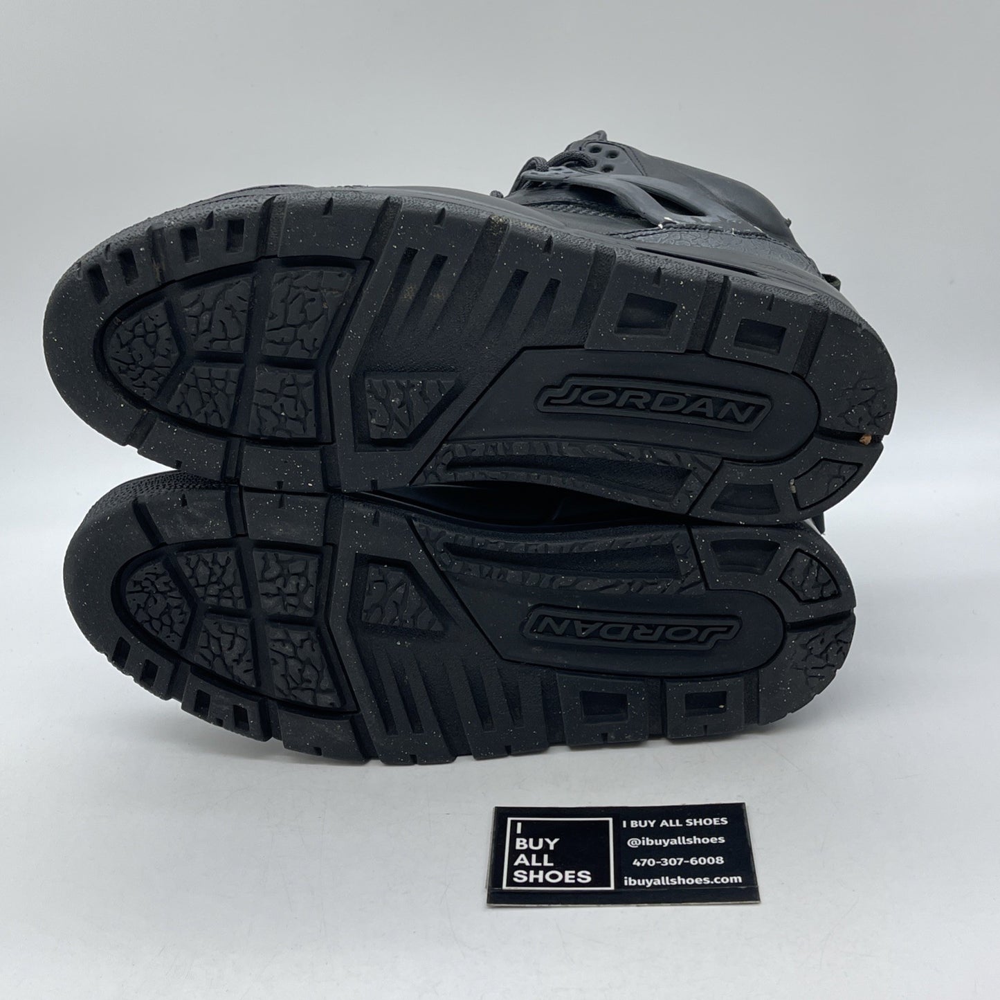 Size 9 - Air Jordan Spizike Winterized Black Anthracite 2009 (375356-001)