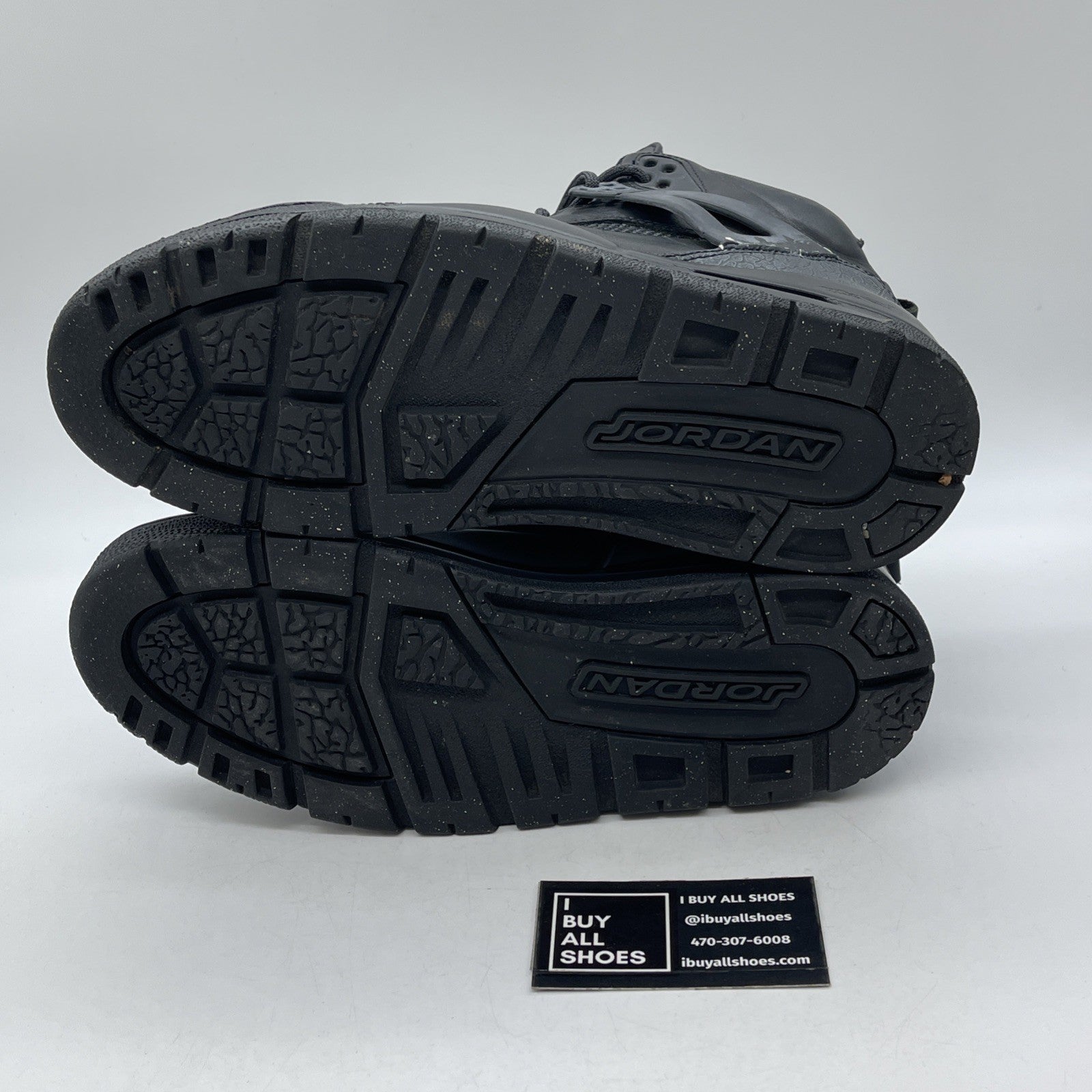 Size 9 - Air Jordan Spizike Winterized Black Anthracite 2009 (375356-001)