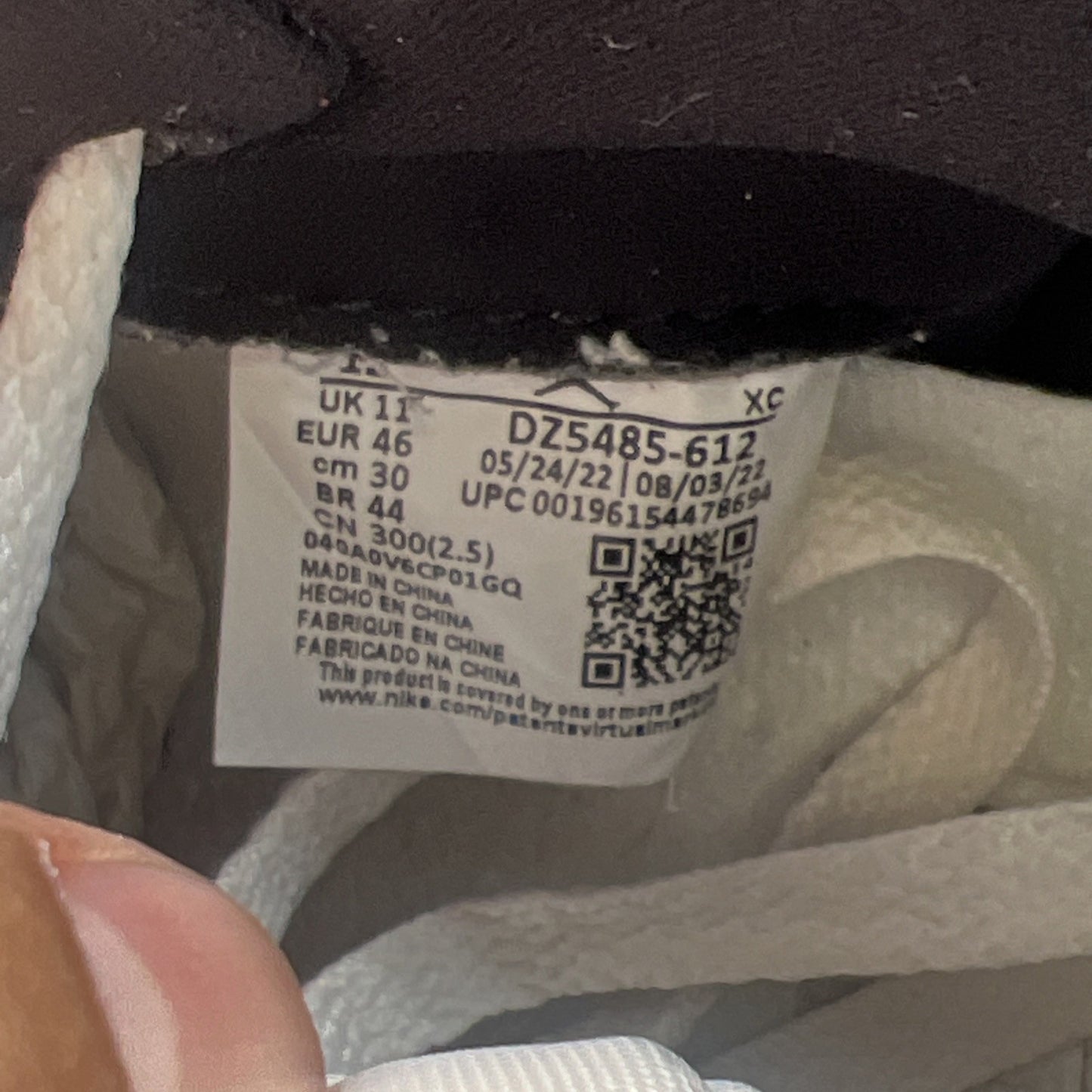 Size 12 -Air Jordan 1 Retro High OG Chicago Reimagined Lost & Found (DZ5485-612)