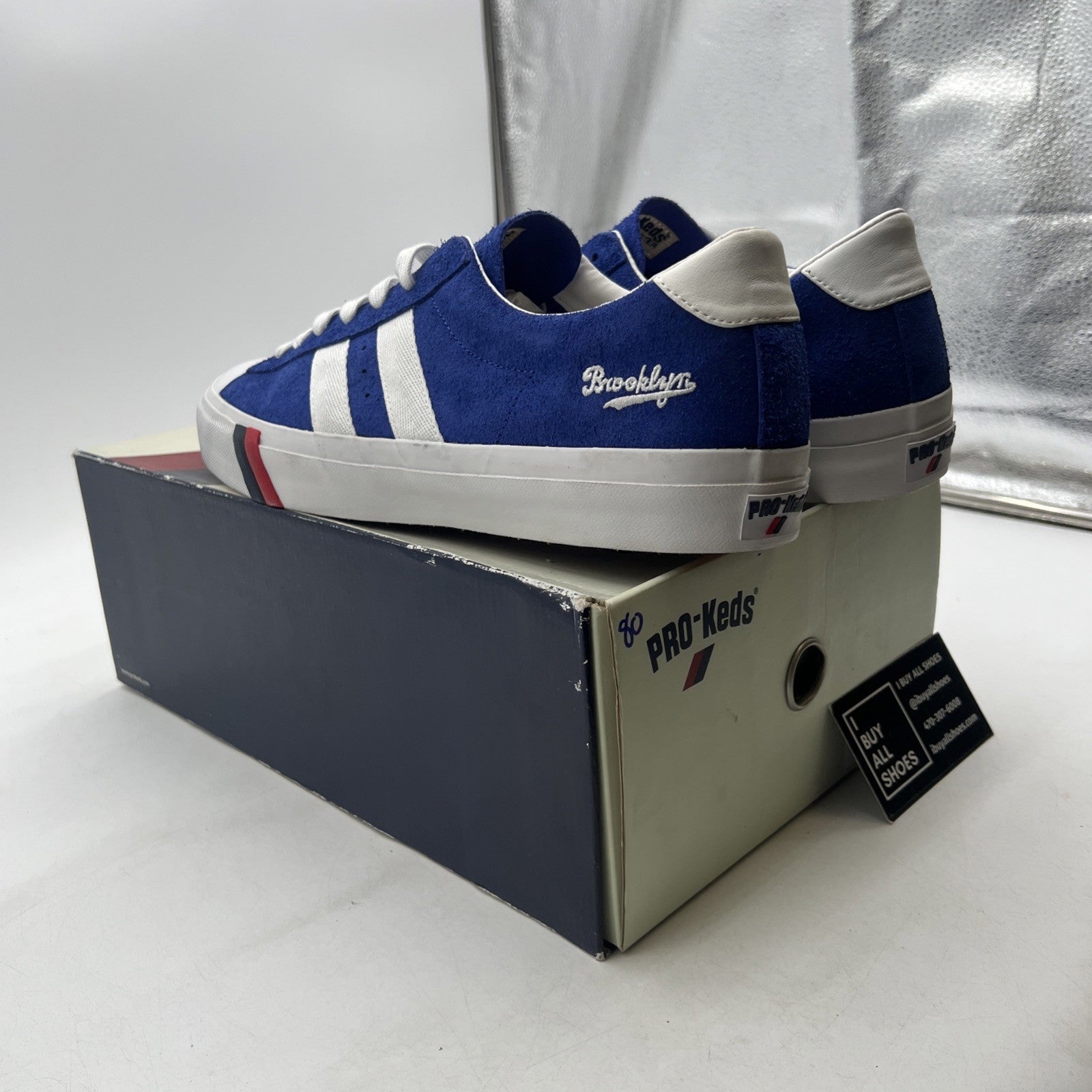 Size 13 - Pro-Keds Royal Master Plus Suede Brooklyn Samples