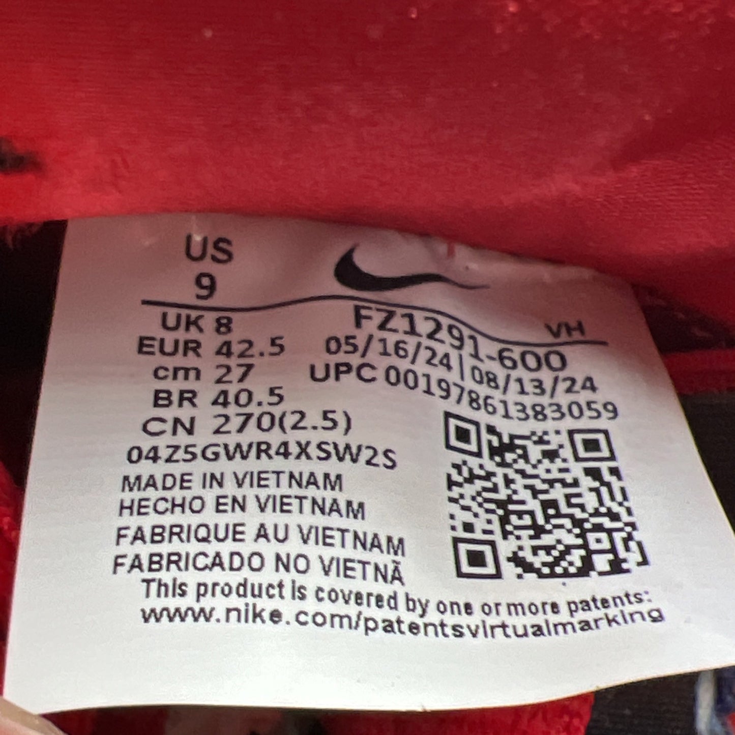 Size 9 - Nike The Wizard of Oz x Dunk SB Low Poppy Field (FZ1291-600)
