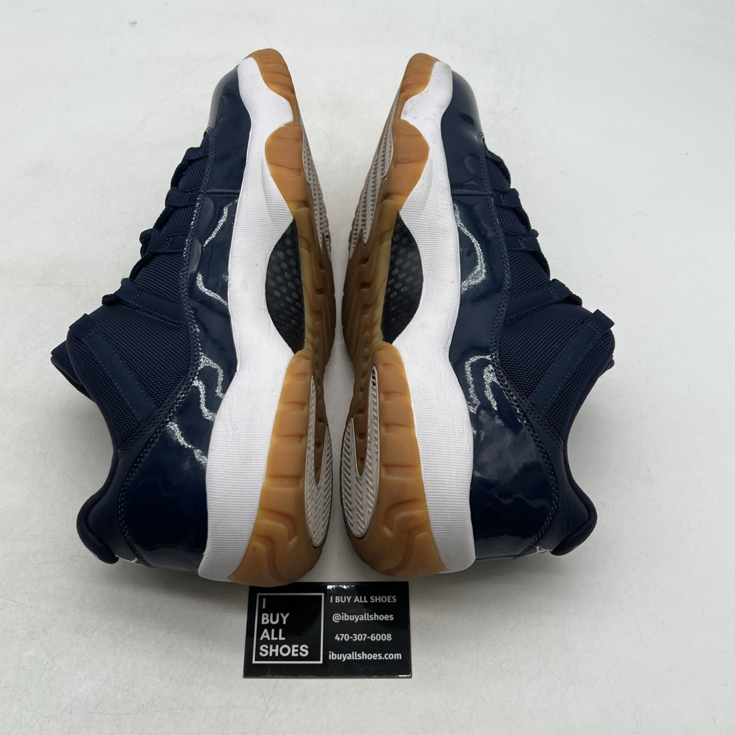 Size 14 - Air Jordan 11 Retro Low Navy Gum (528895-405)